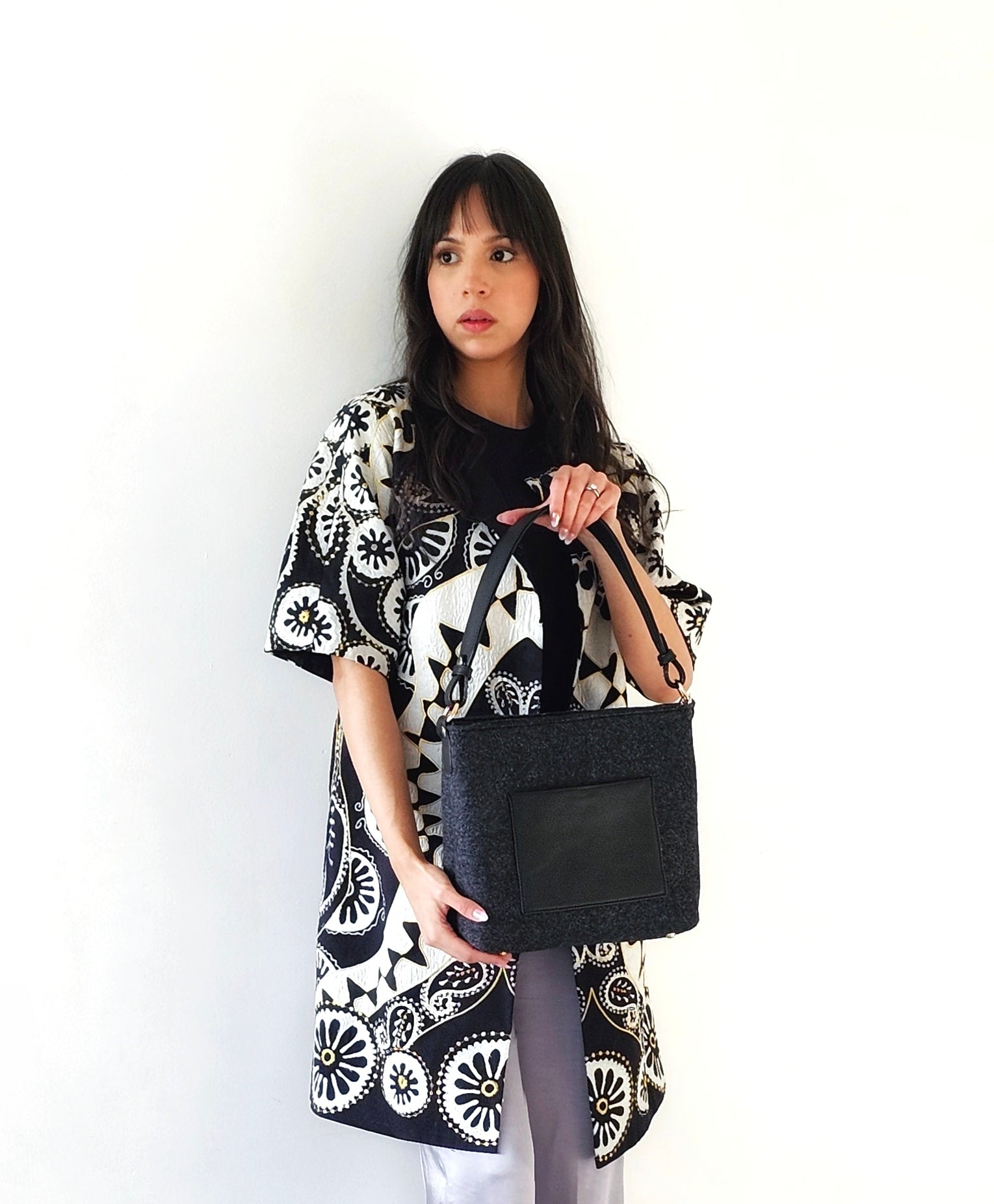 The Italiano Purse - Black Elegante