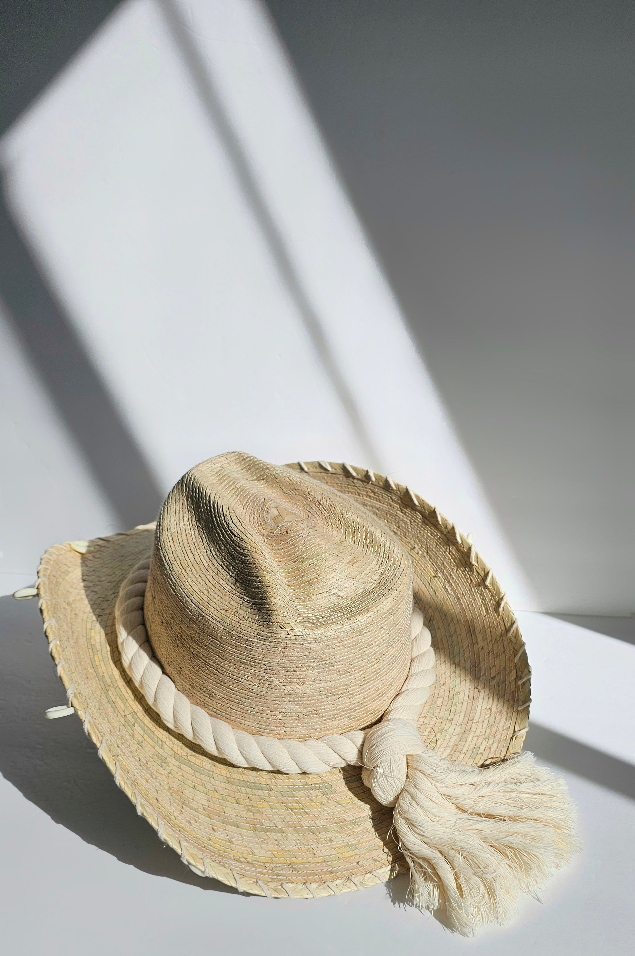 Coastal Cowgirl Hat with Shells