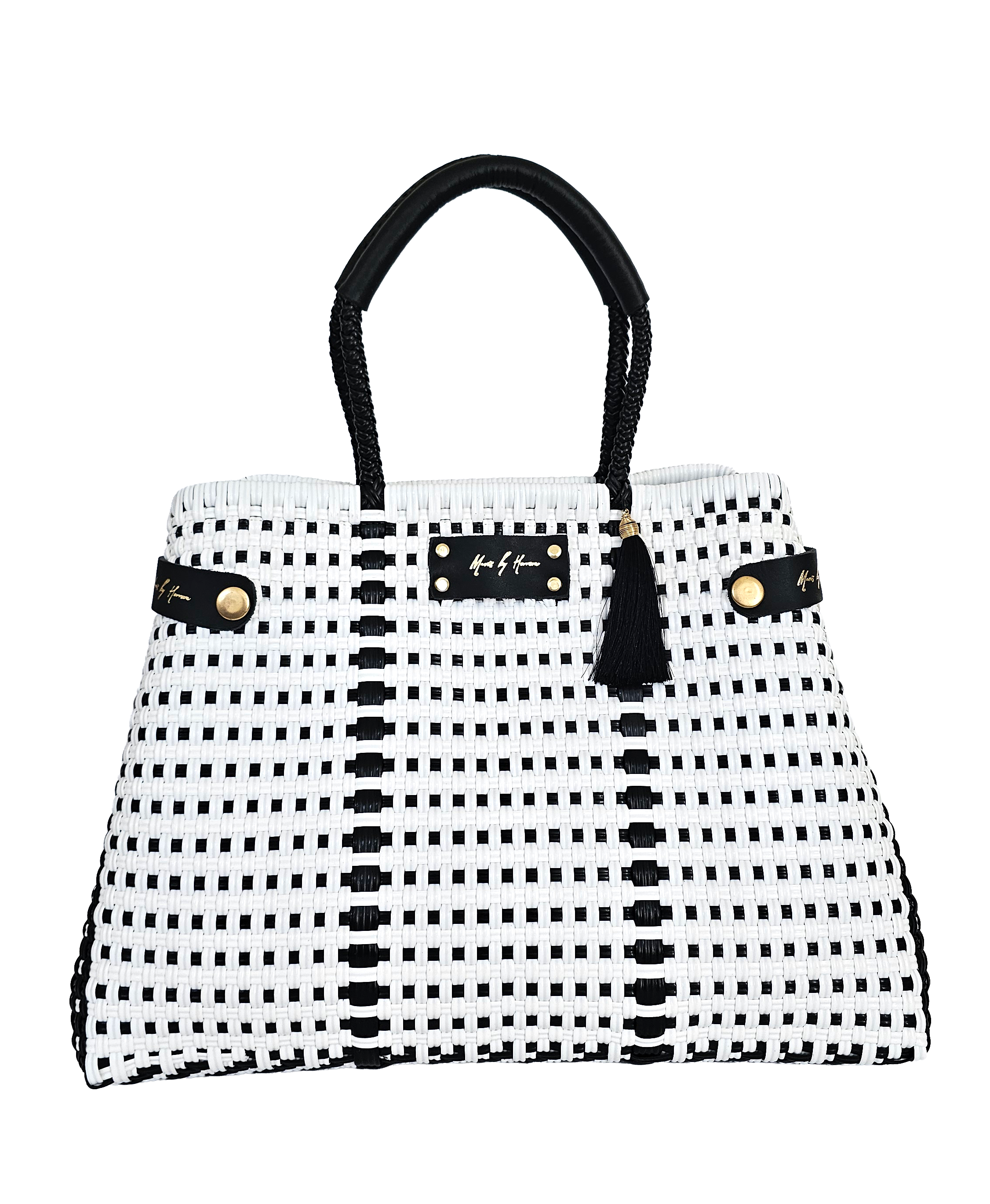 Less Pollution Convertible Handbag- Capri Noir