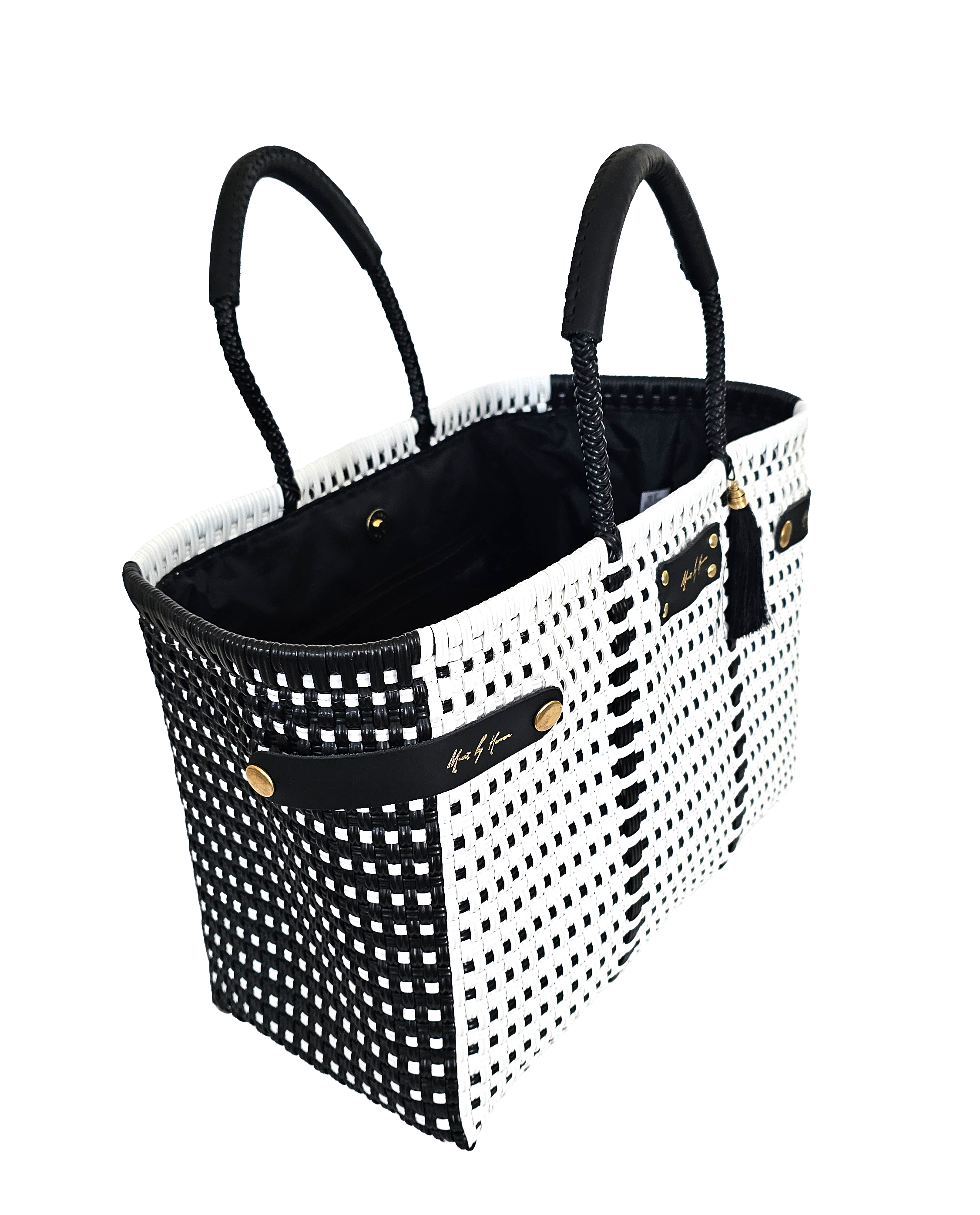 Less Pollution Convertible Handbag- Capri Noir