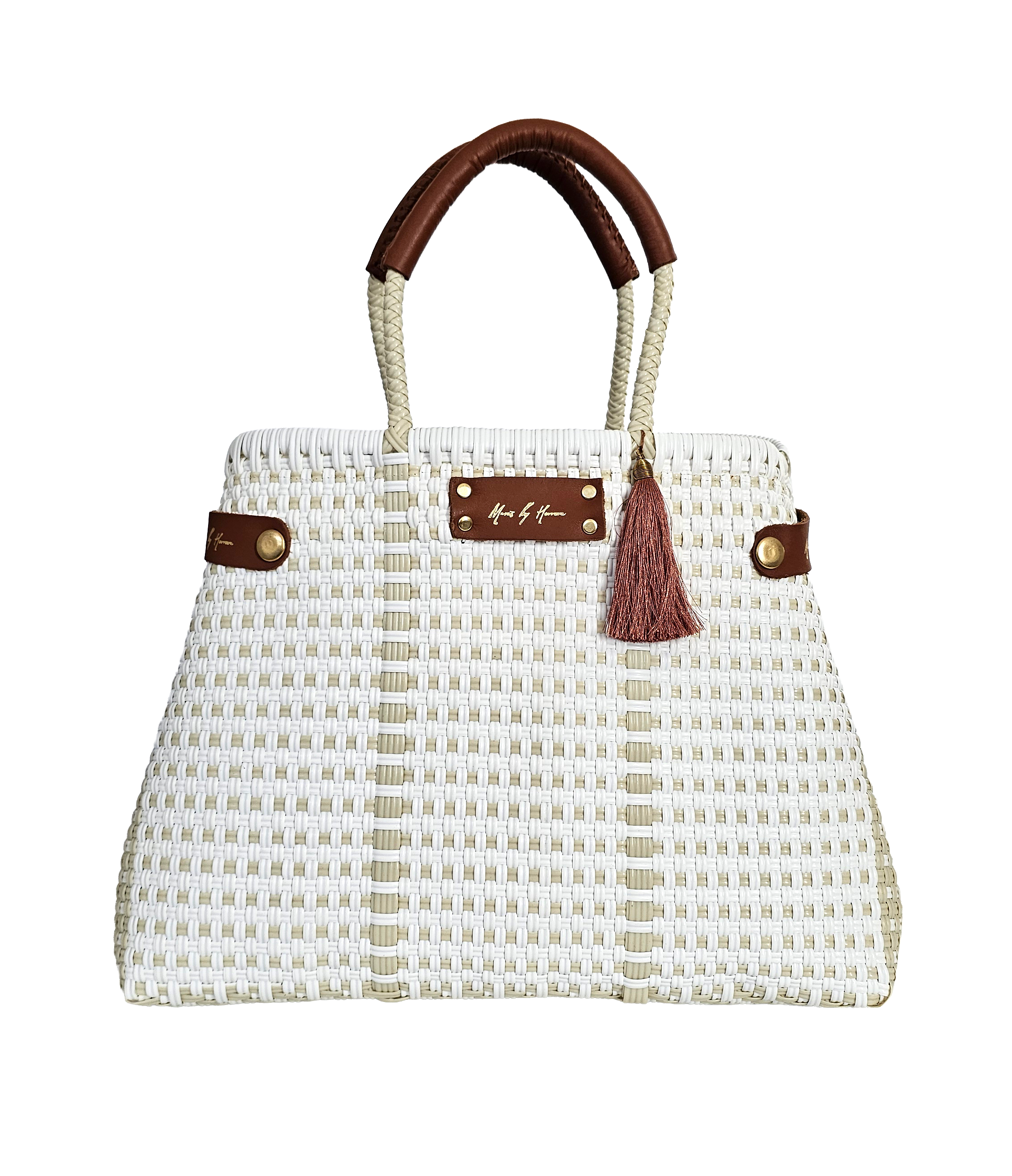 Less Pollution Convertible Handbag- Capri Ivory