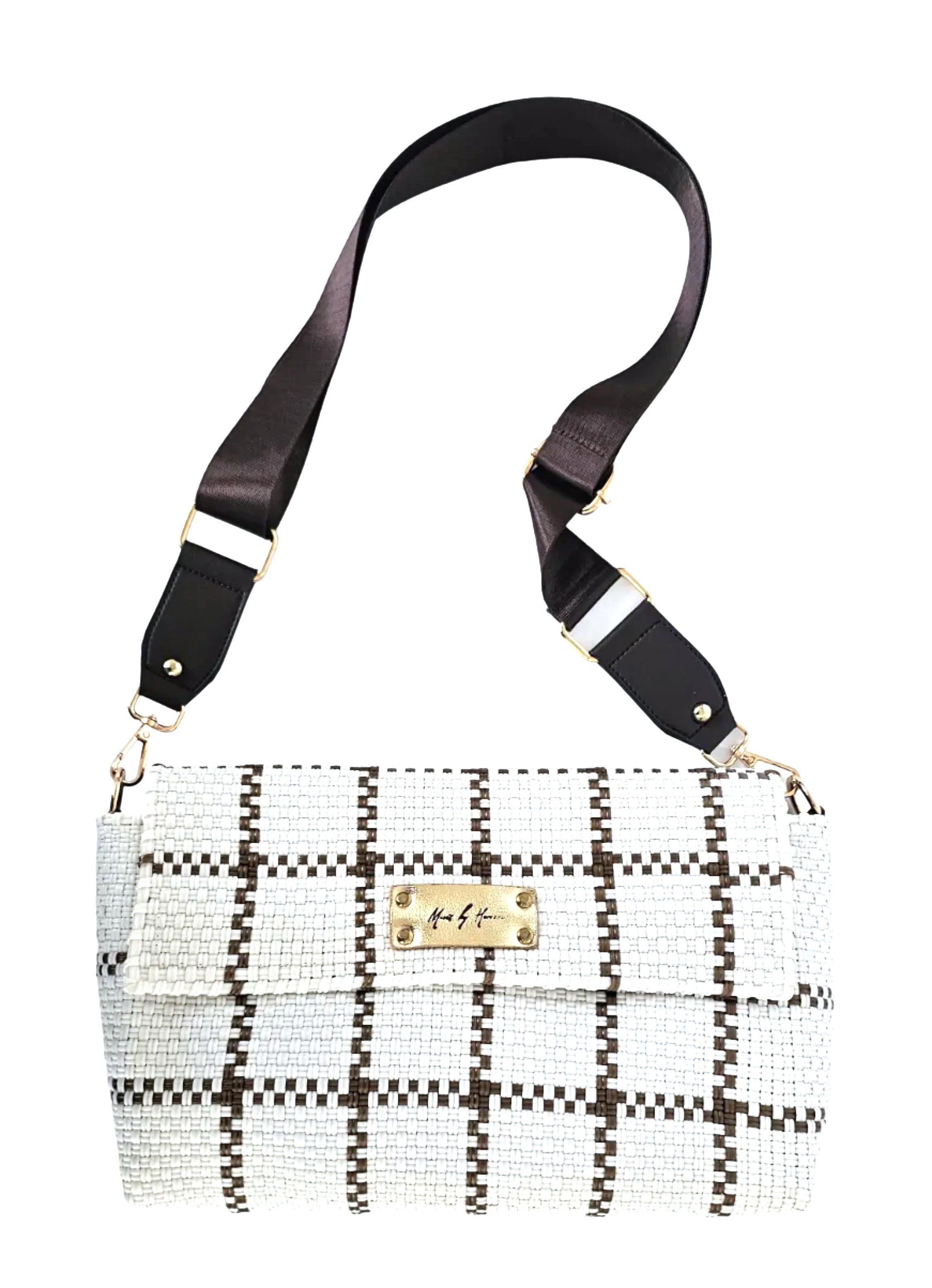 Mavis by Herrera Crossbody Bag - White Pearl