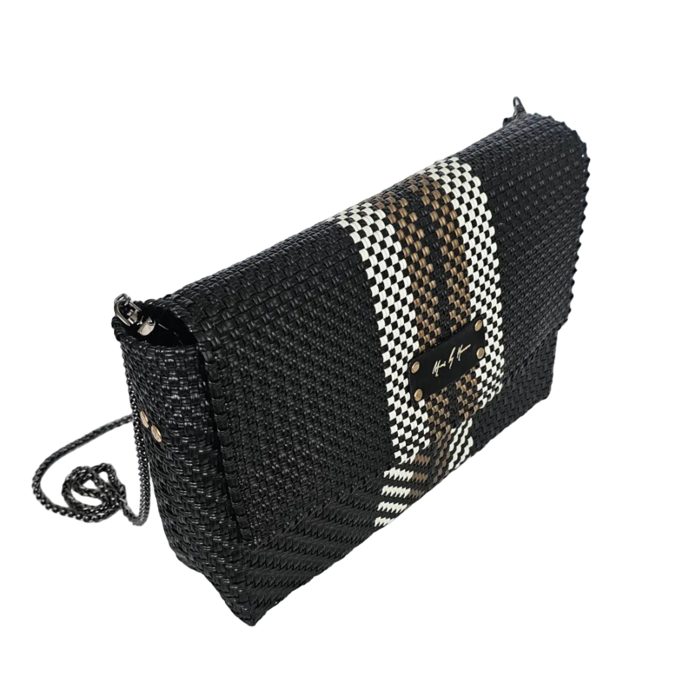Mavis by Herrera Crossbody Bag - Black White