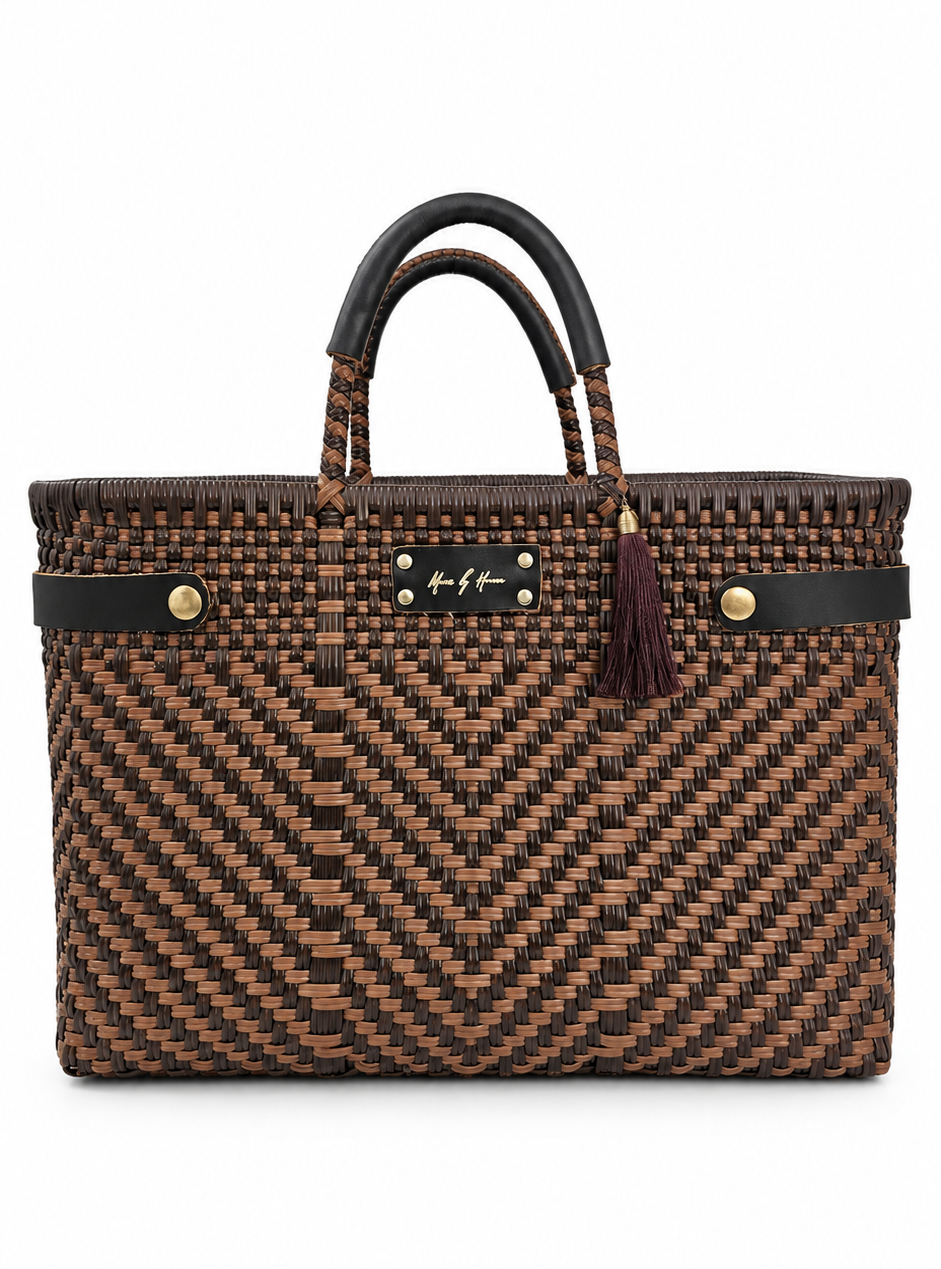 Less Pollution Convertible Handbag to Tote- Montalcino