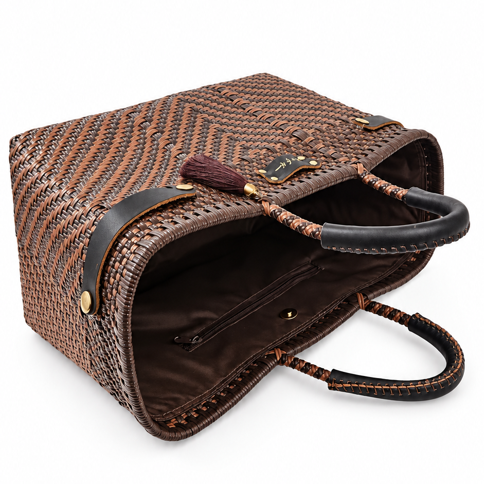 Less Pollution Convertible Handbag to Tote- Montalcino