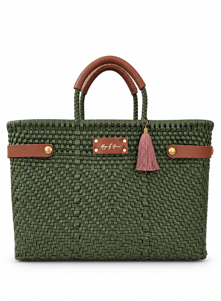 Less Pollution Convertible Handbag to Tote- Olivetta