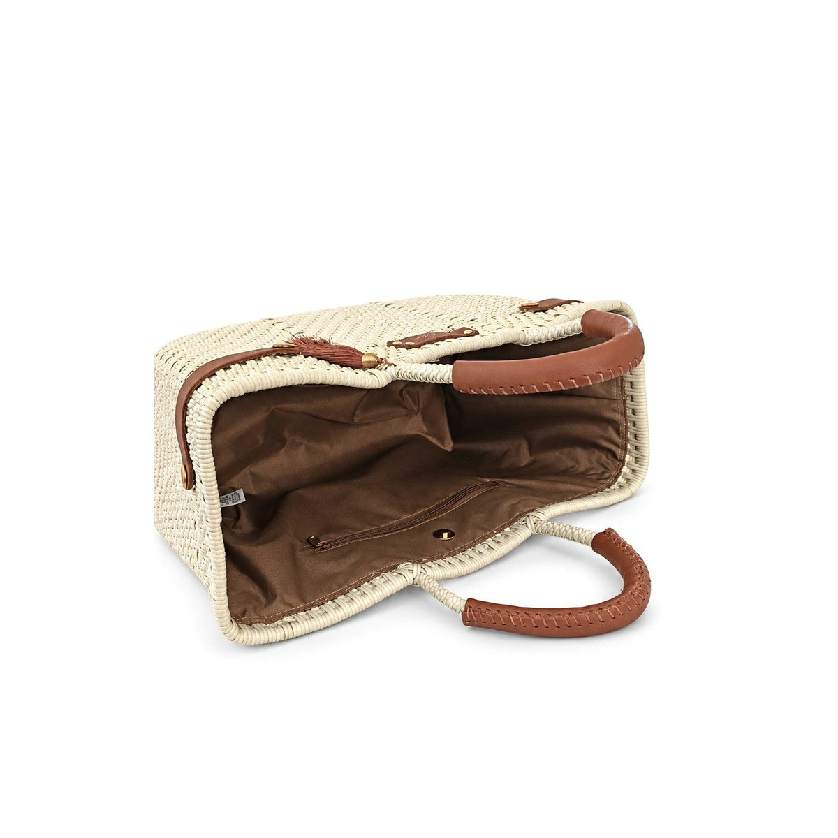 Less Pollution Convertible Handbag to Tote- Isola Ivory