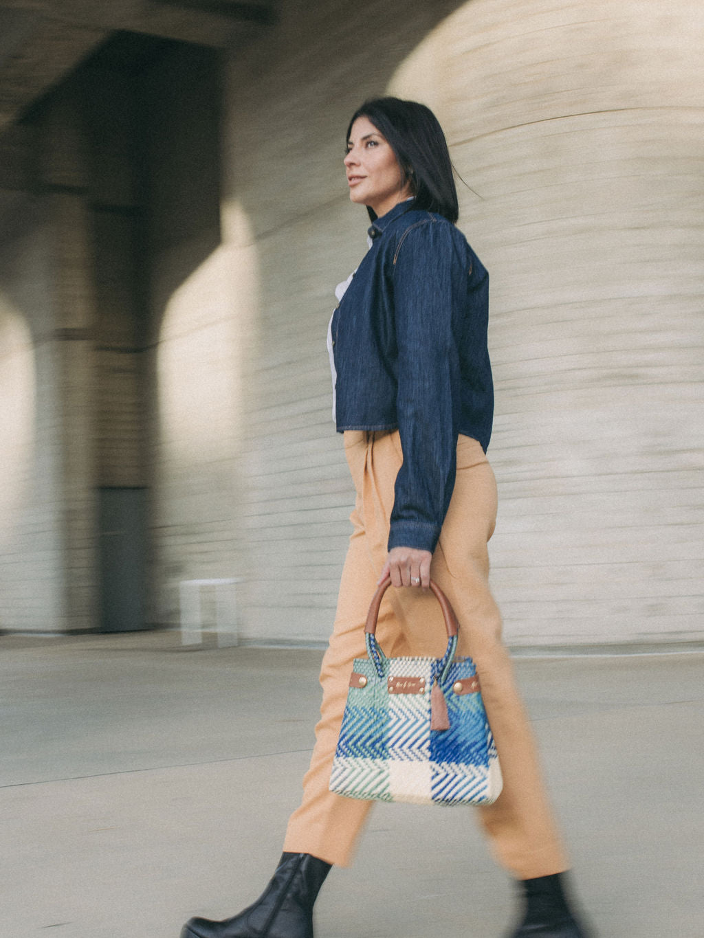 Mini Less Pollution Convertible Crossbody Bag - St.Lucia