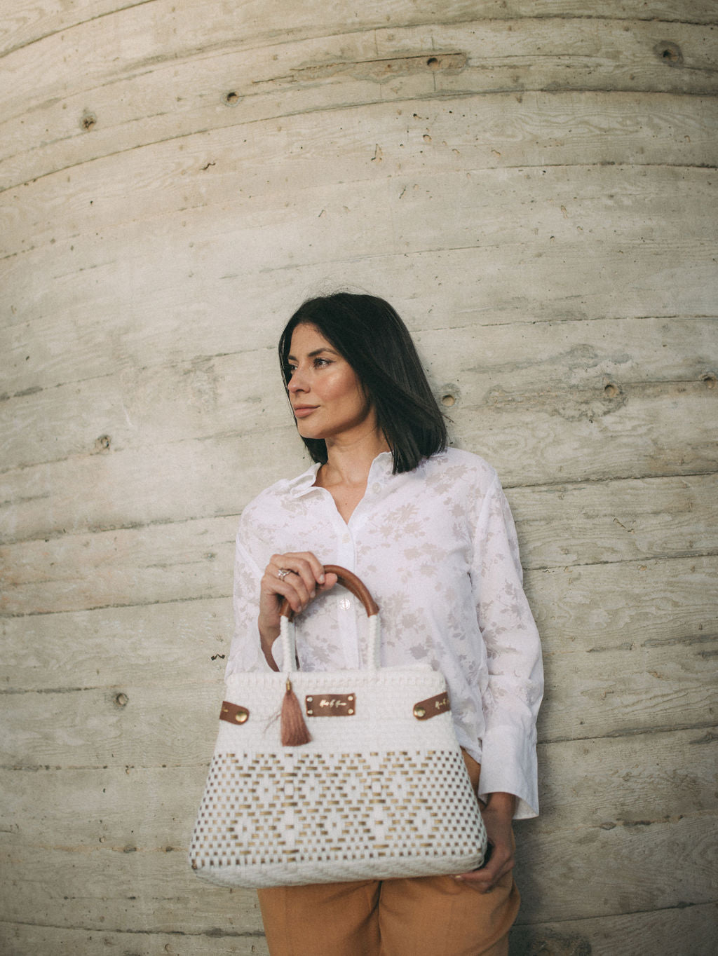 Less Pollution Convertible Handbag- French Gold