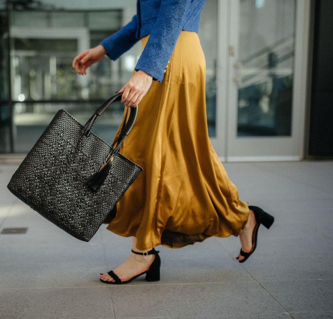 Hannah Tote Bag - Luxury Black