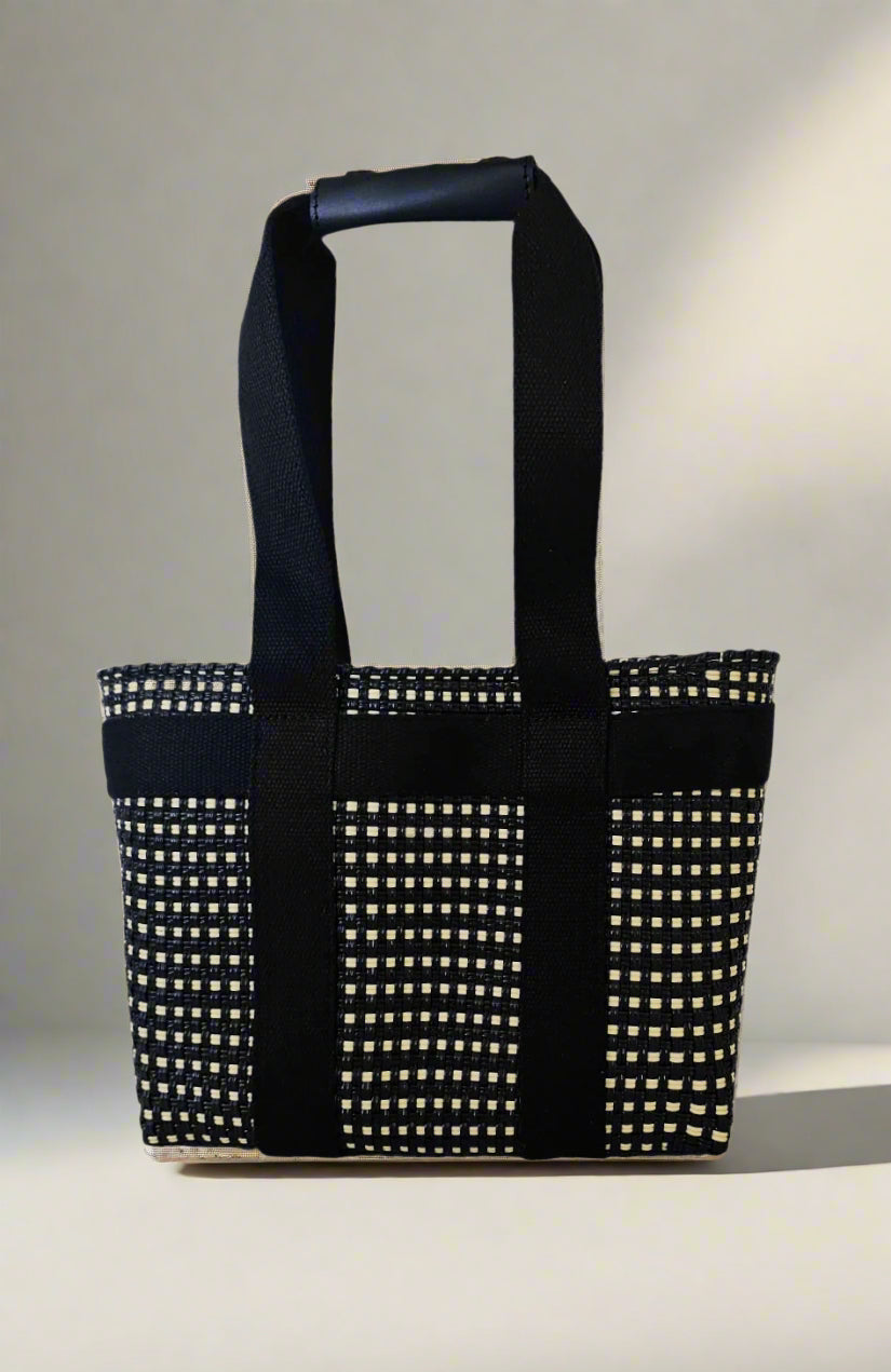 Chic Mini Tote Bag - Noir Eclat