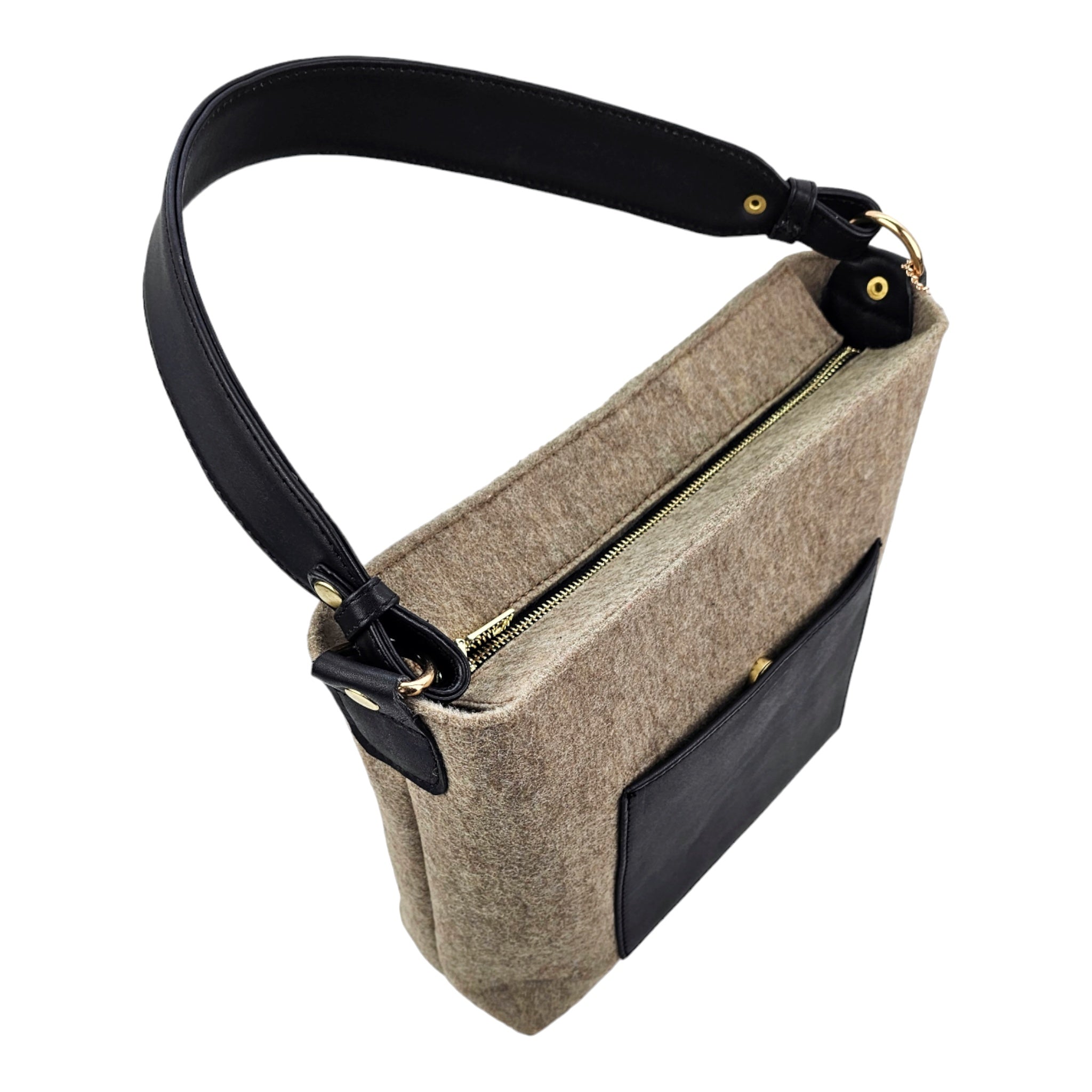 The Italiano Purse - Black Solid