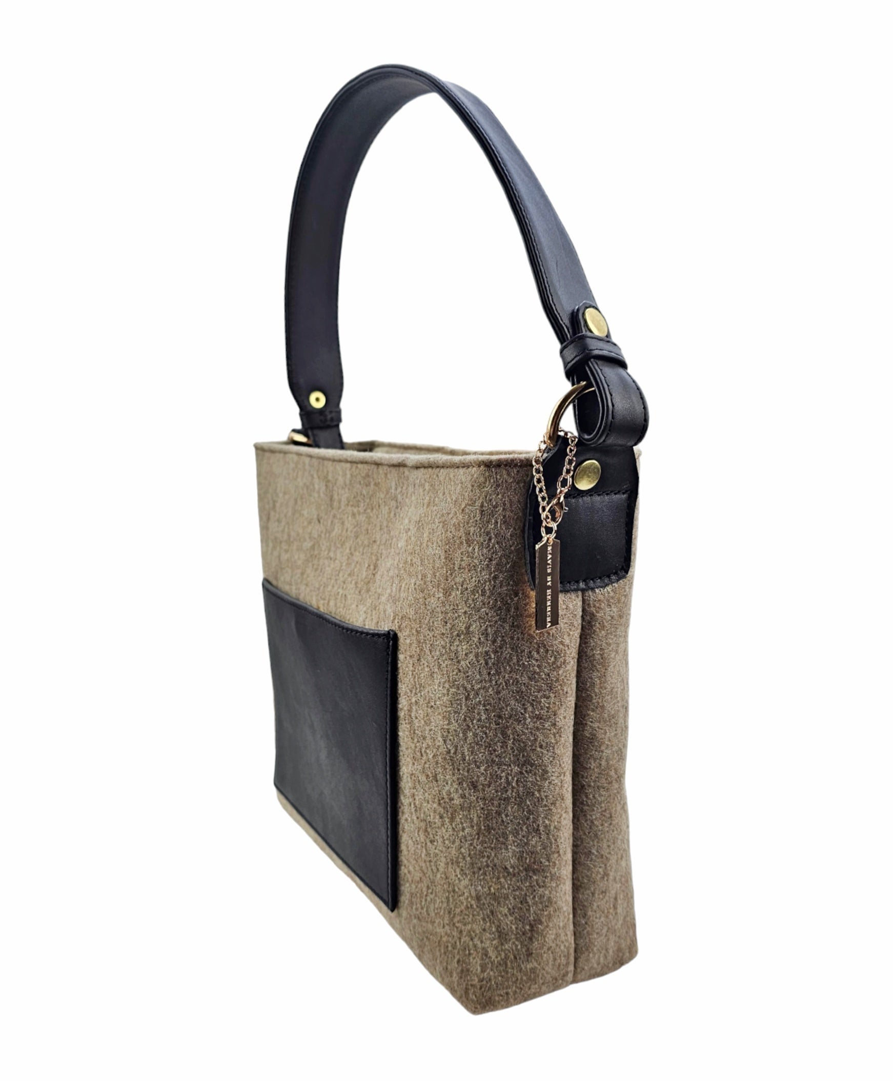 The Italiano Purse - Black Solid