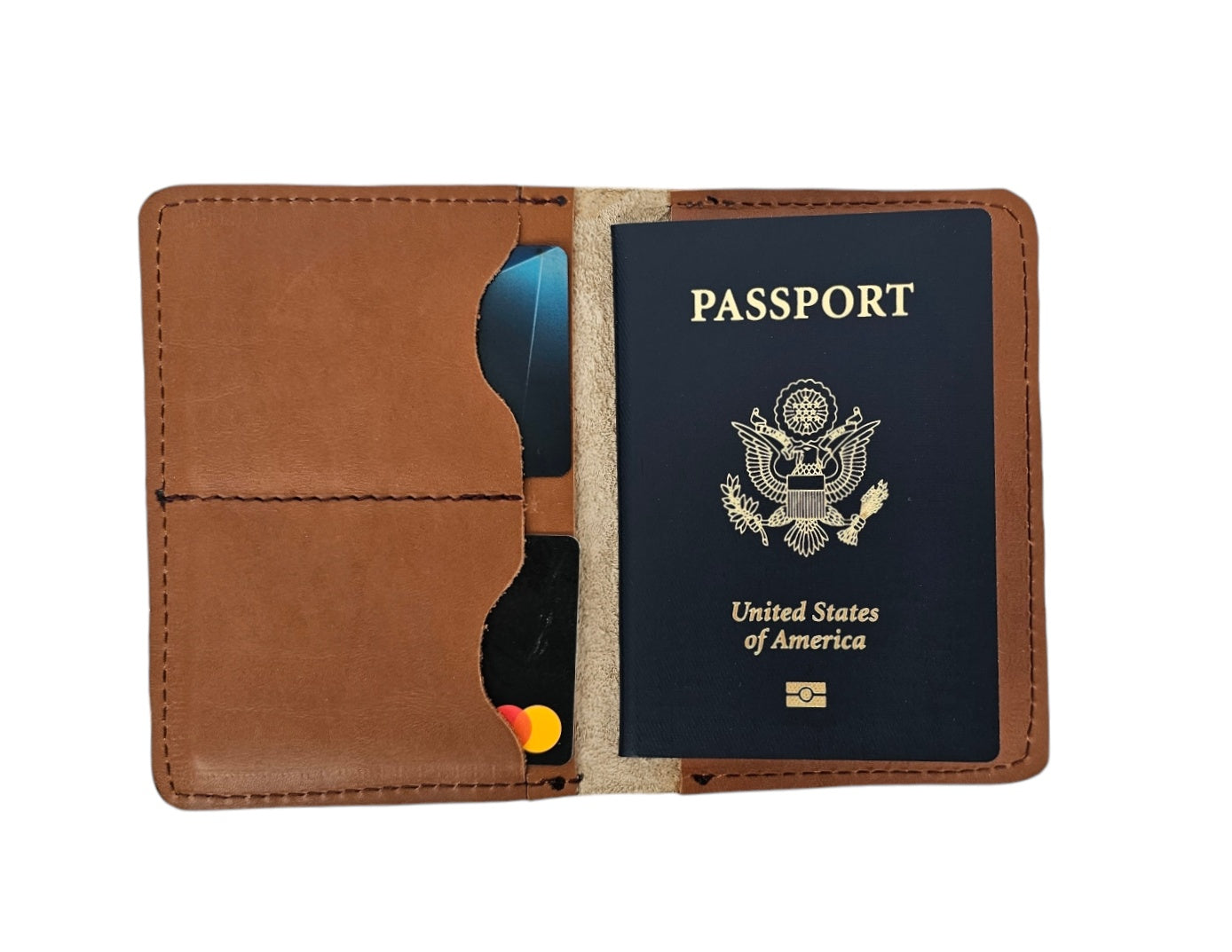 The Traveler Passport Wallet - Brown