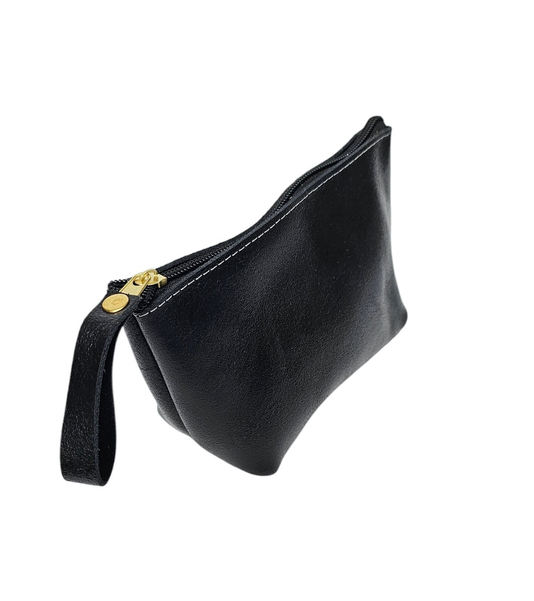 ReLeather Makeup Bag- Black