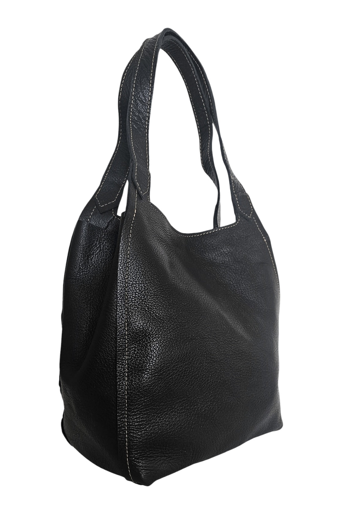 The Serena Shoulder Bag - Black