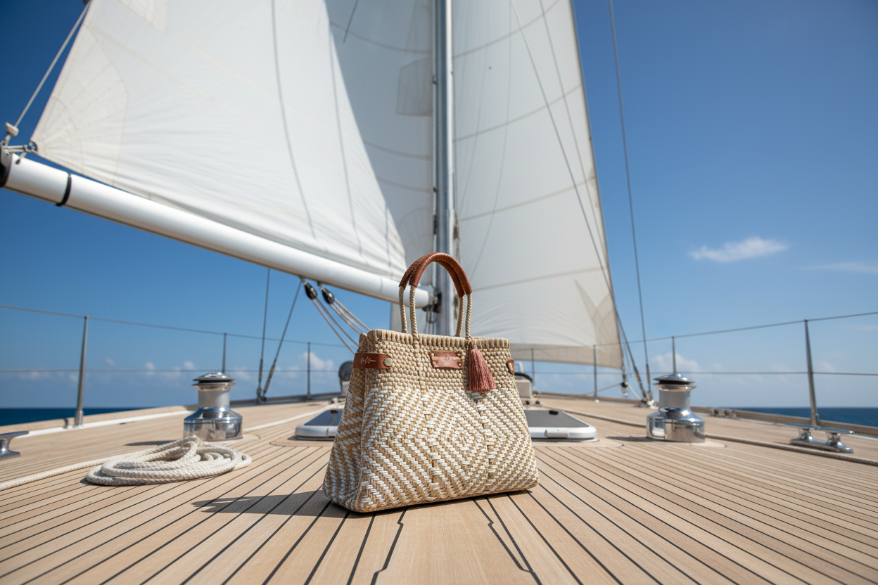 Less Pollution Convertible Handbag – Solenne Sailboat Clean