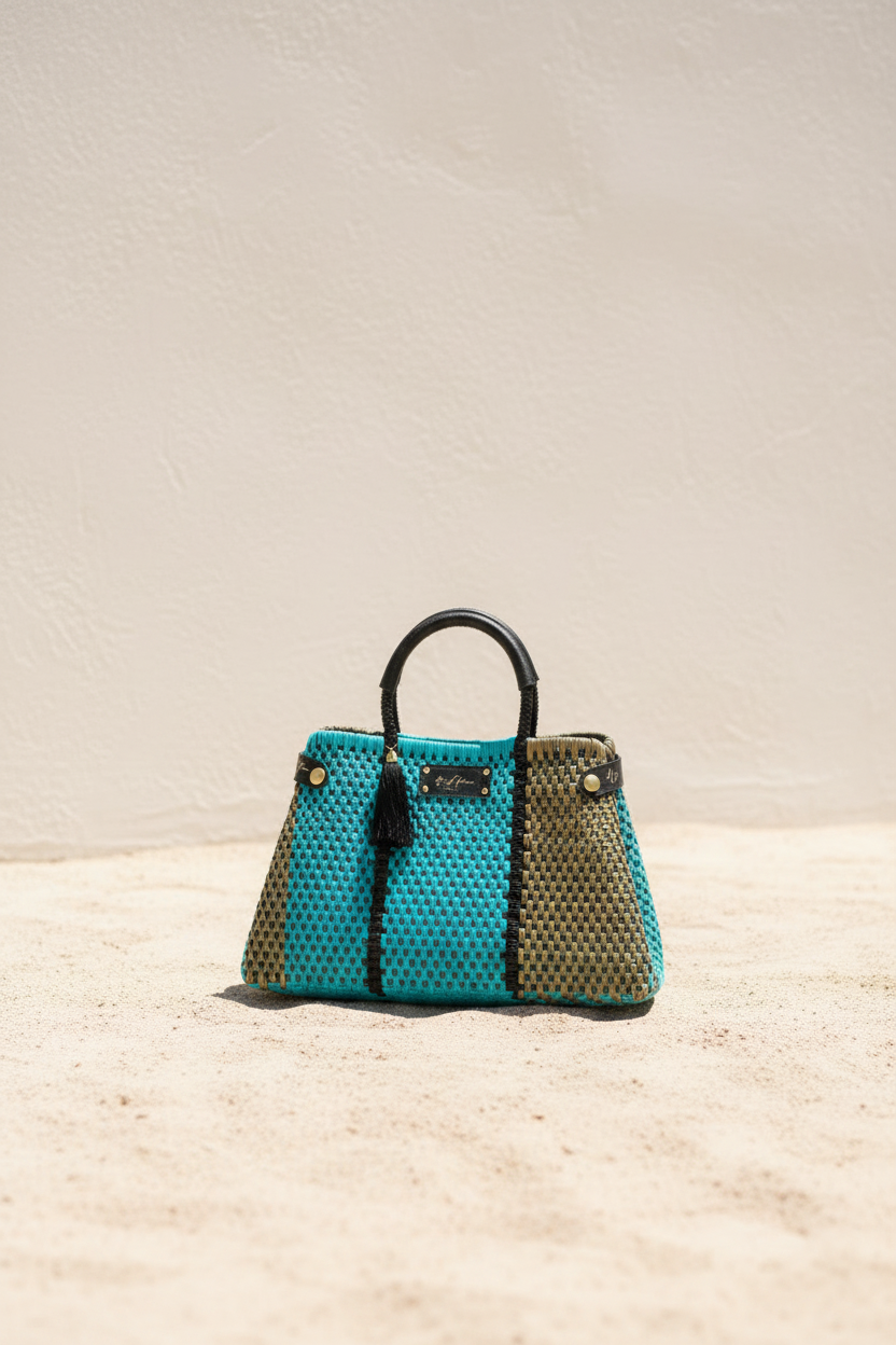 Less Pollution Convertible Handbag to Tote - Aruba - Bag Only