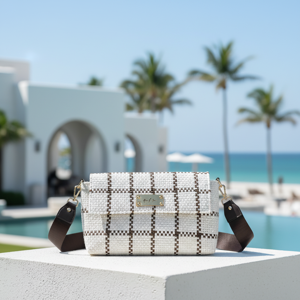 Mavis by Herrera Crossbody Bag - White Pearl Lifestyle