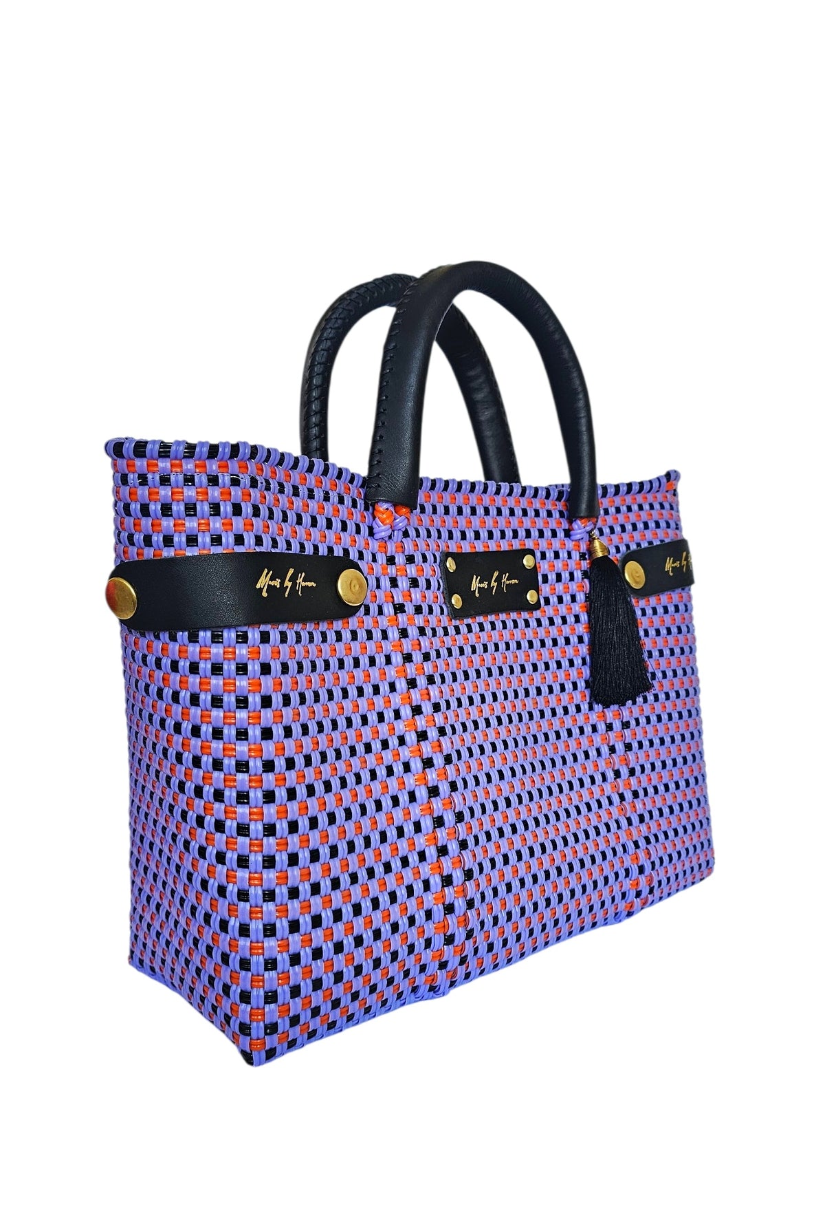 Mini Less Pollution Convertible Crossbody Bag – Lilac Breeze — handwoven crossbody bag by Mavis by Herrera