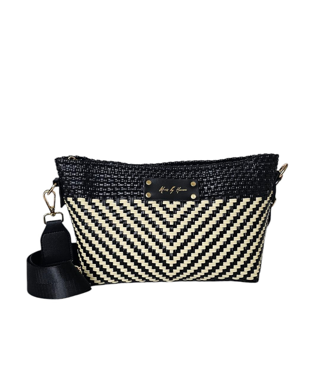 mini crossbody bag ivory black