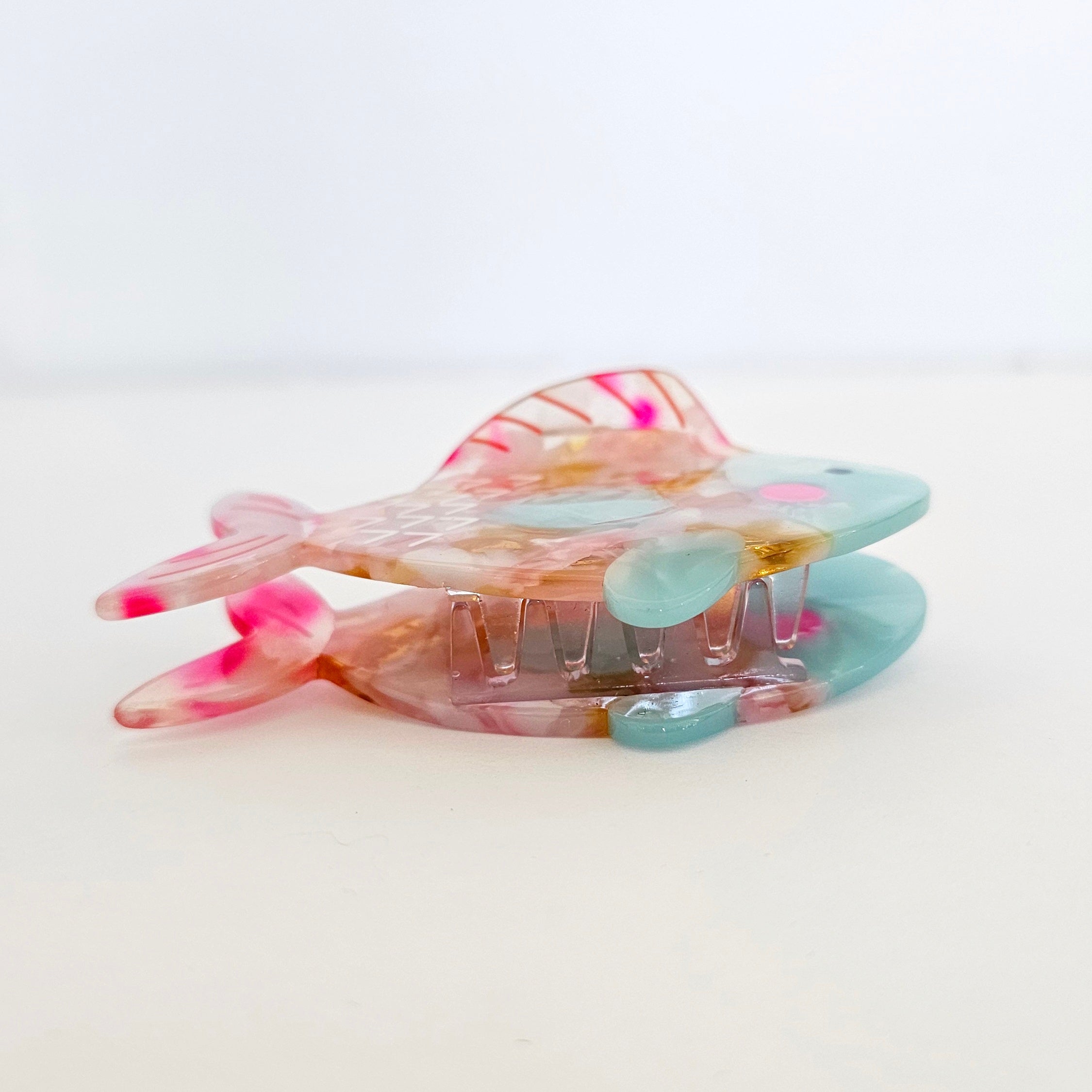 Capri Pink Reef Fish Hair Claw