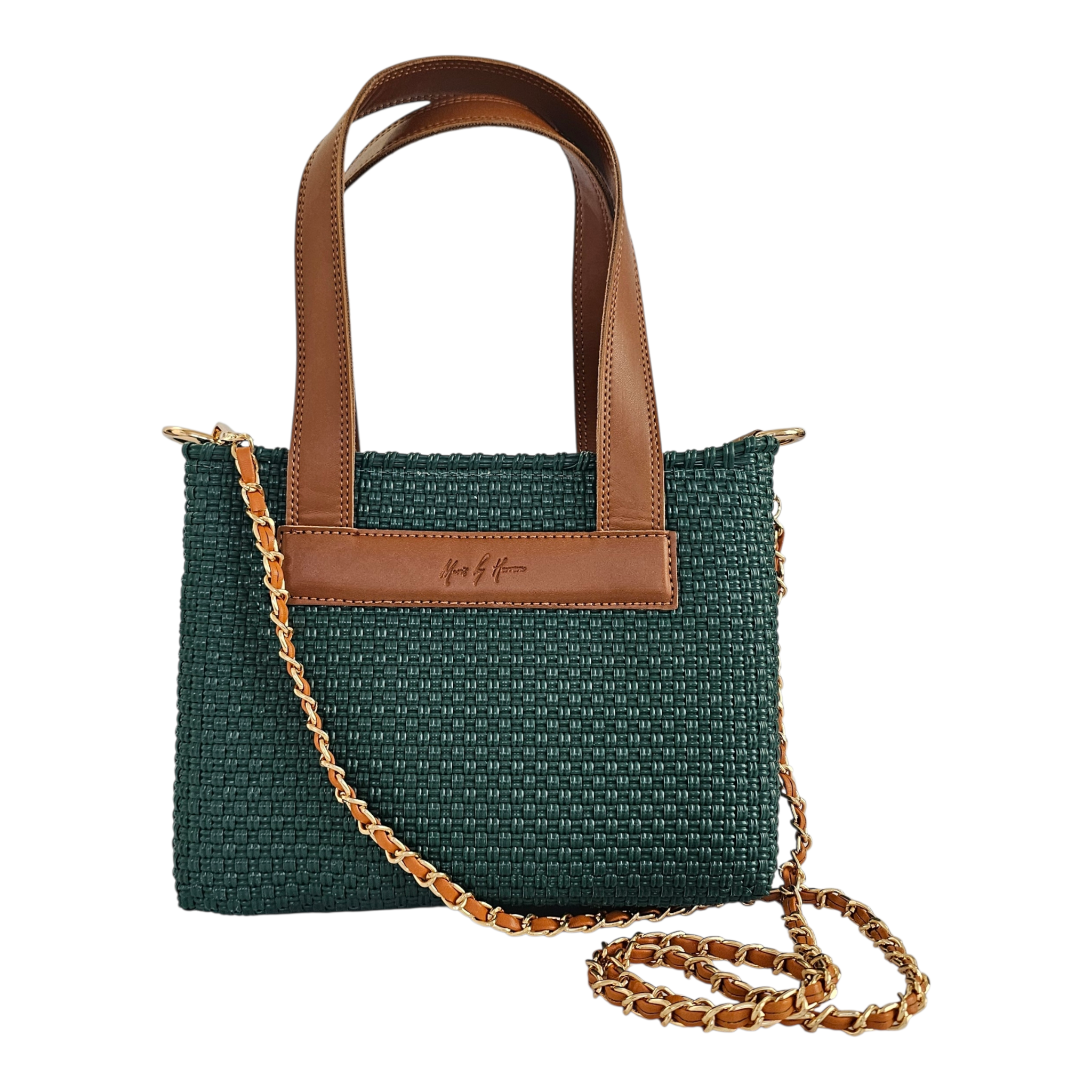 The Riviera Crossbody Tote - Olive