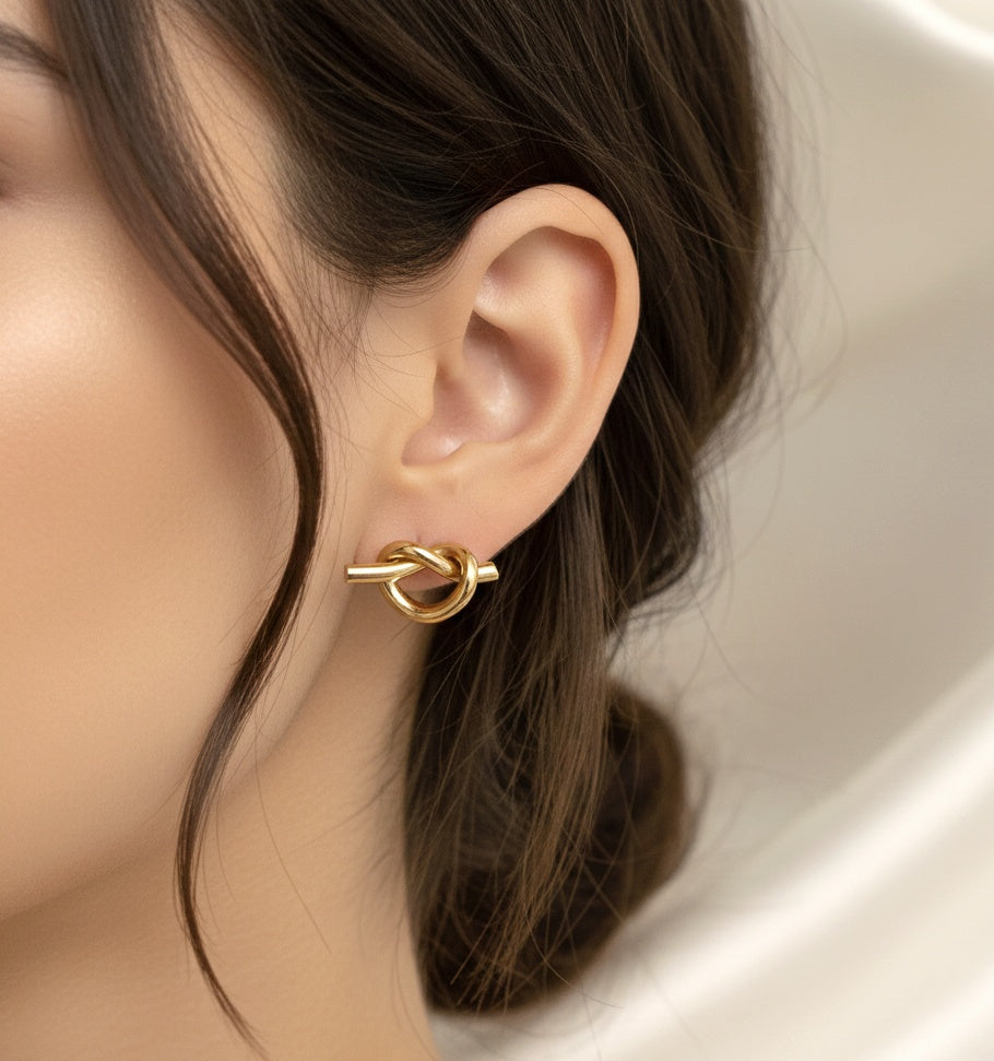 I Love You Stud Earrings