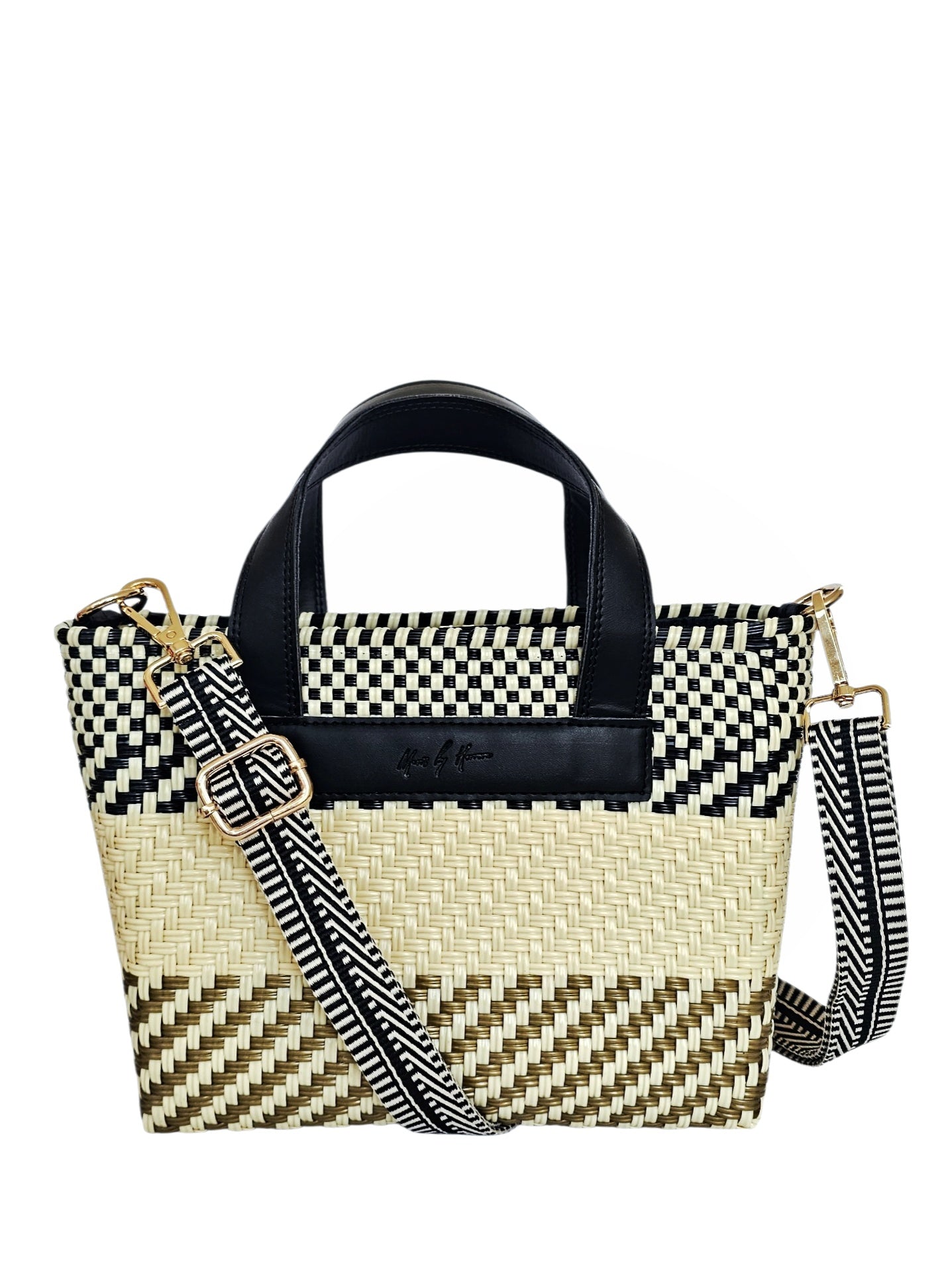 The Riviera Crossbody Tote - Ivory Reverie