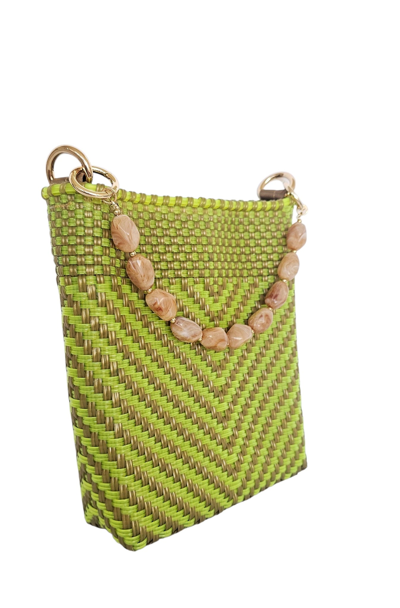 Milano Crossbody Bag - Olive Green