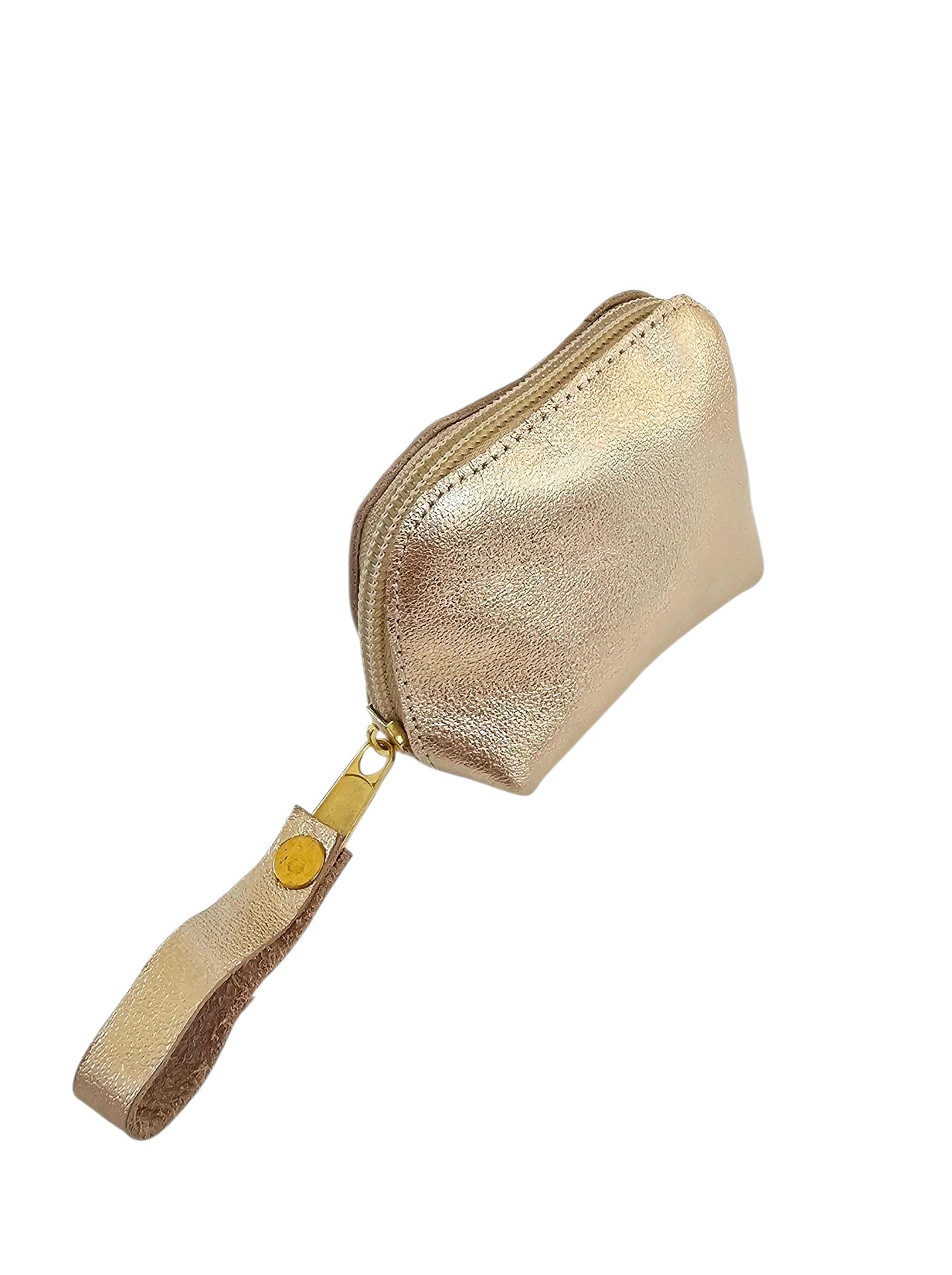 ReLeather Petite Pouch - Gold