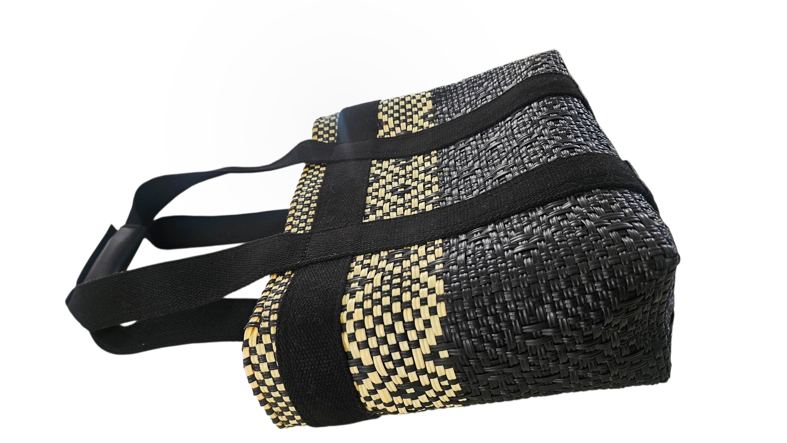 Chic Mini Tote Bag - Ivory Black