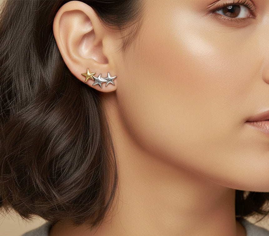 The Star stud Earrings