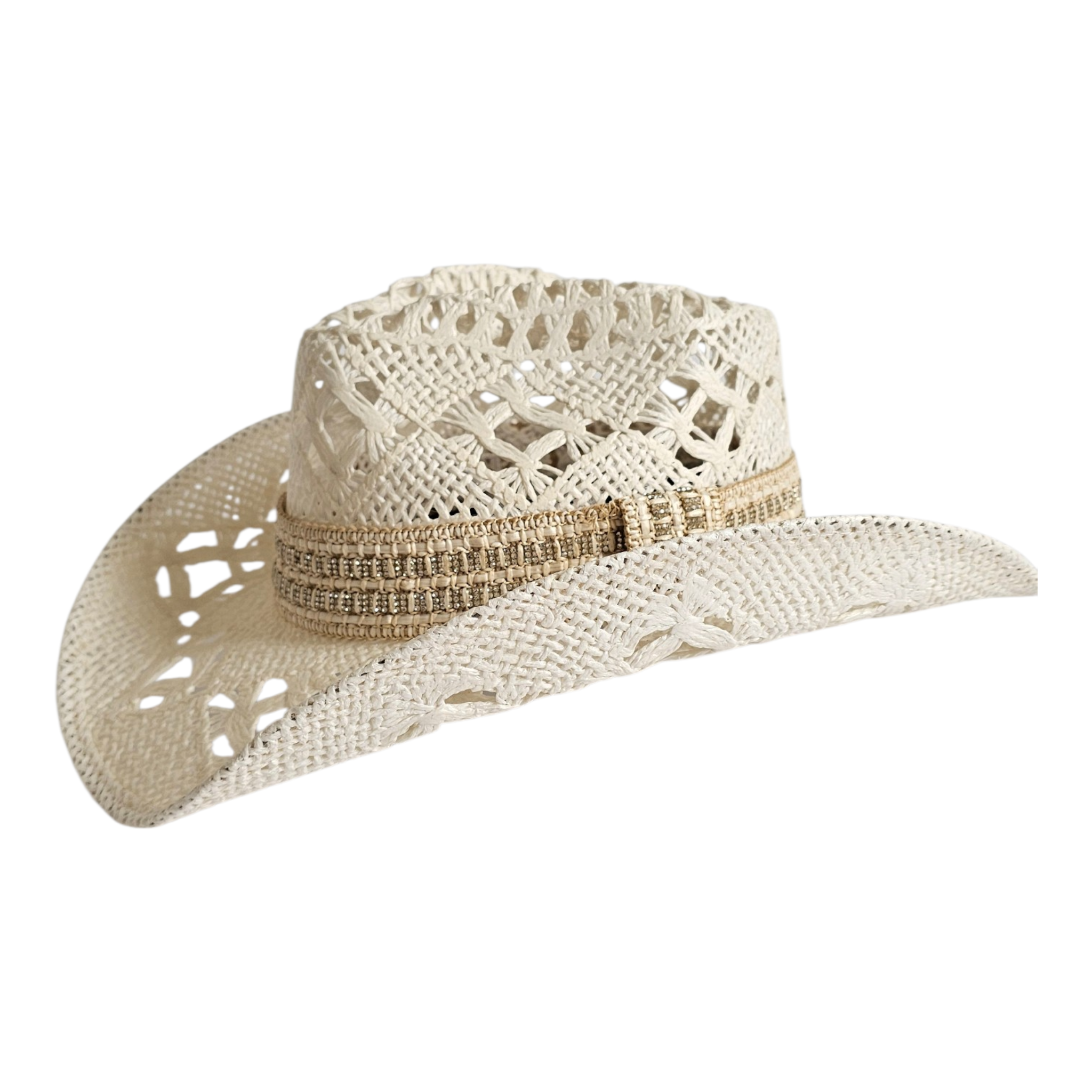 The Montecito Coastal Western Hat - True Ivory
