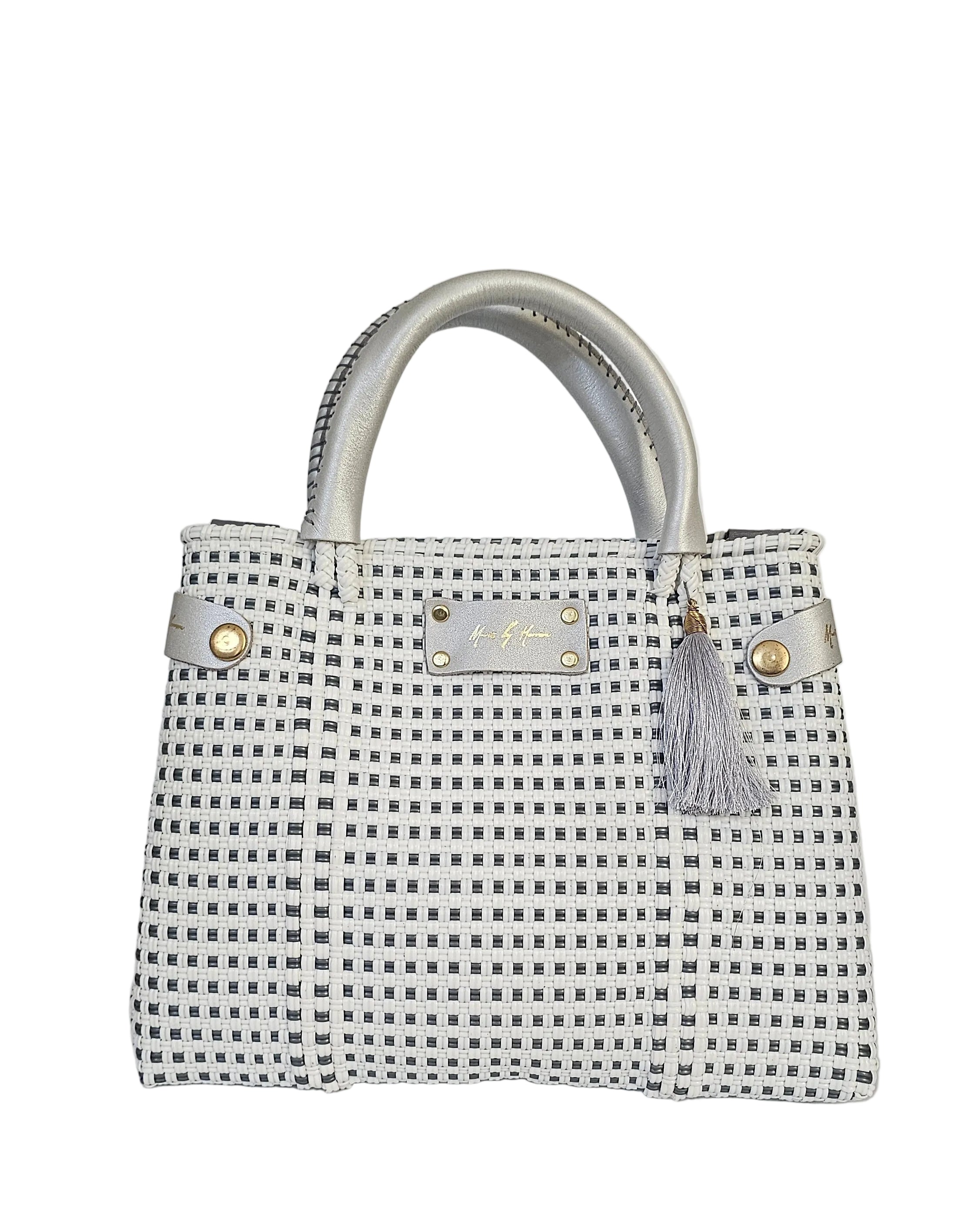 Mini Less Pollution Convertible Crossbody Bag - Coastal Silver