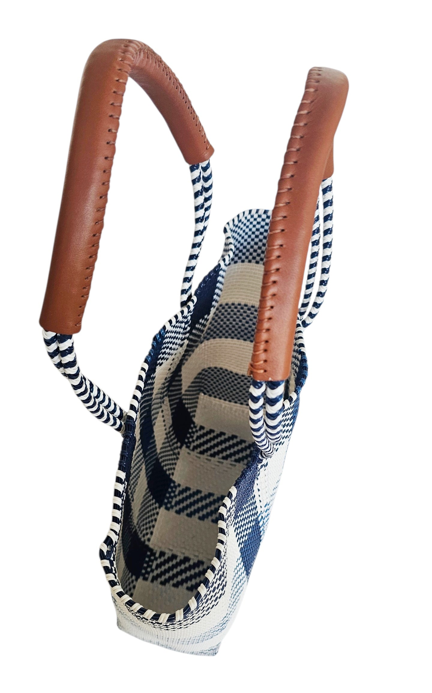 The Isla Market Tote - Sea Blue
