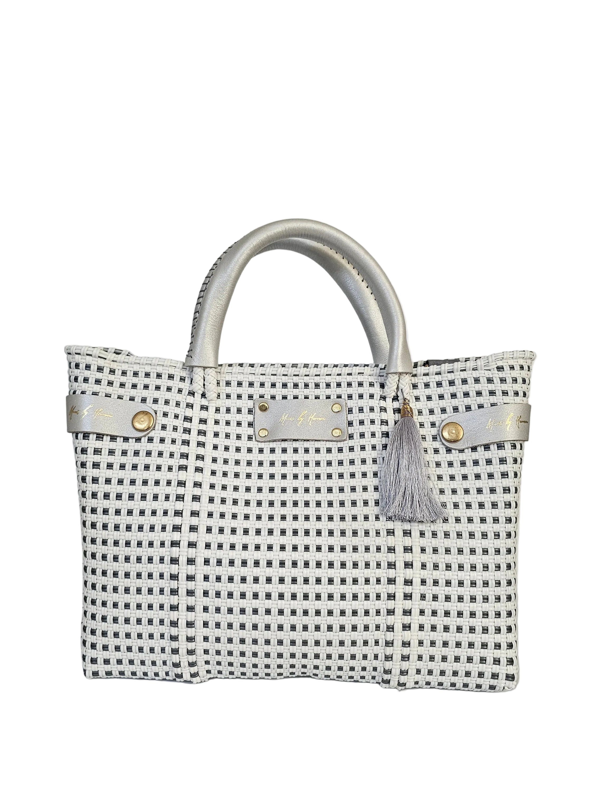 Mini Less Pollution Convertible Crossbody Bag - Coastal Silver