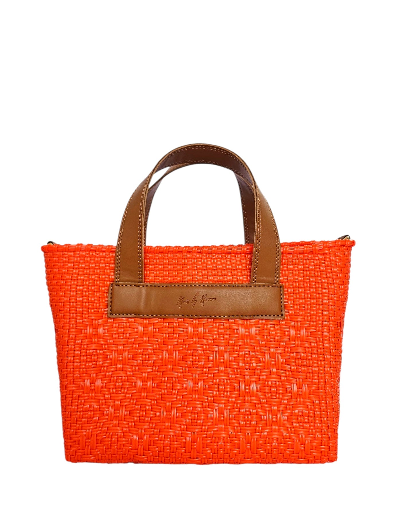 The Riviera Crossbody Tote - Aperol