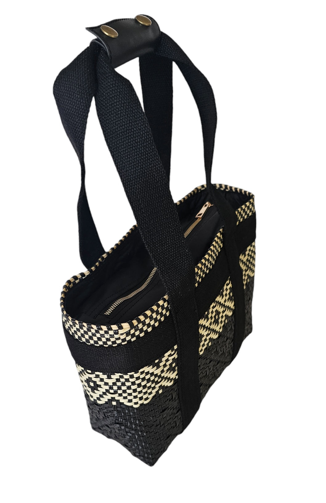 Chic Mini Tote Bag - Black Ivory