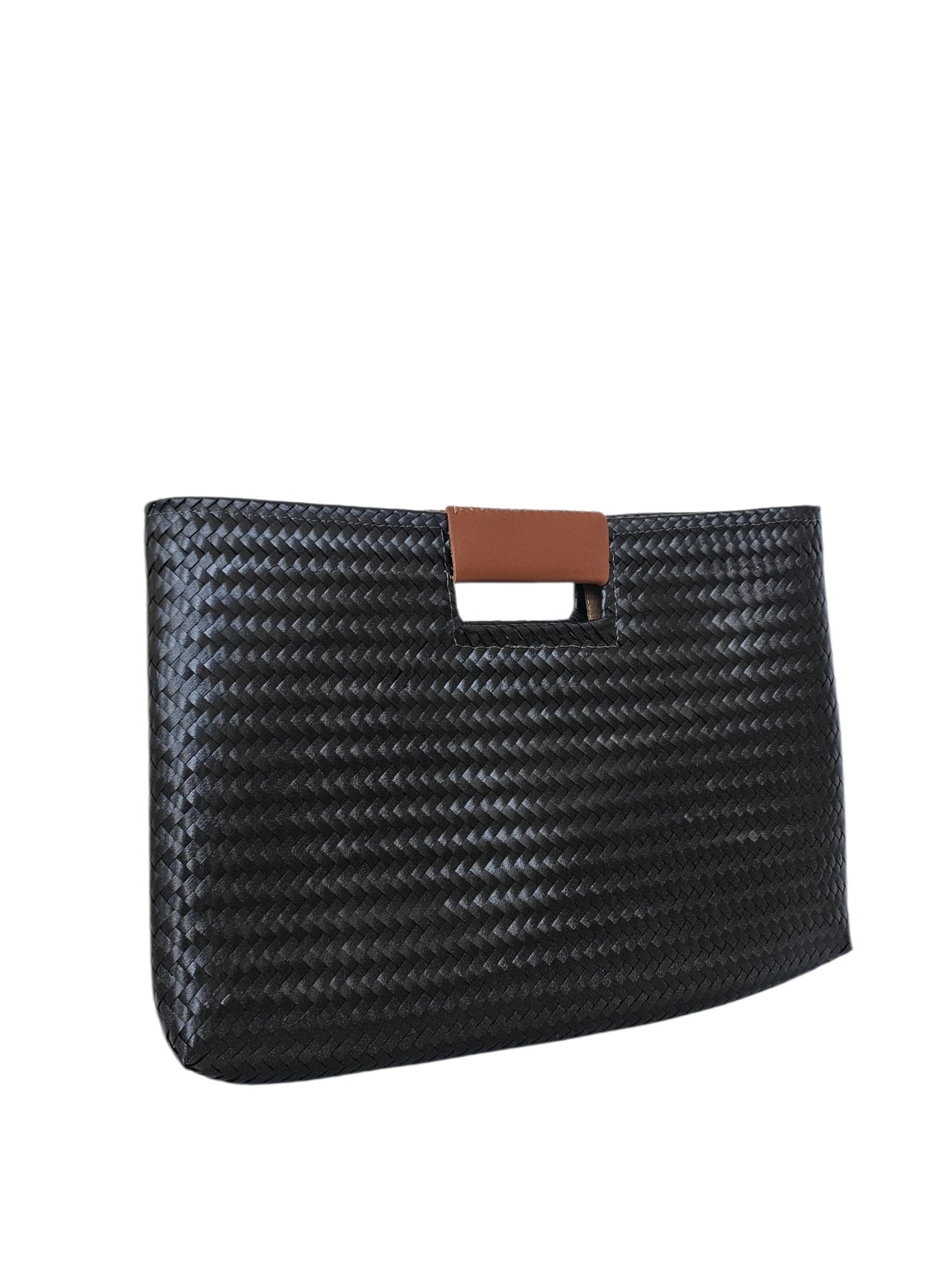Tulum Clutch Bag - Black Pearl