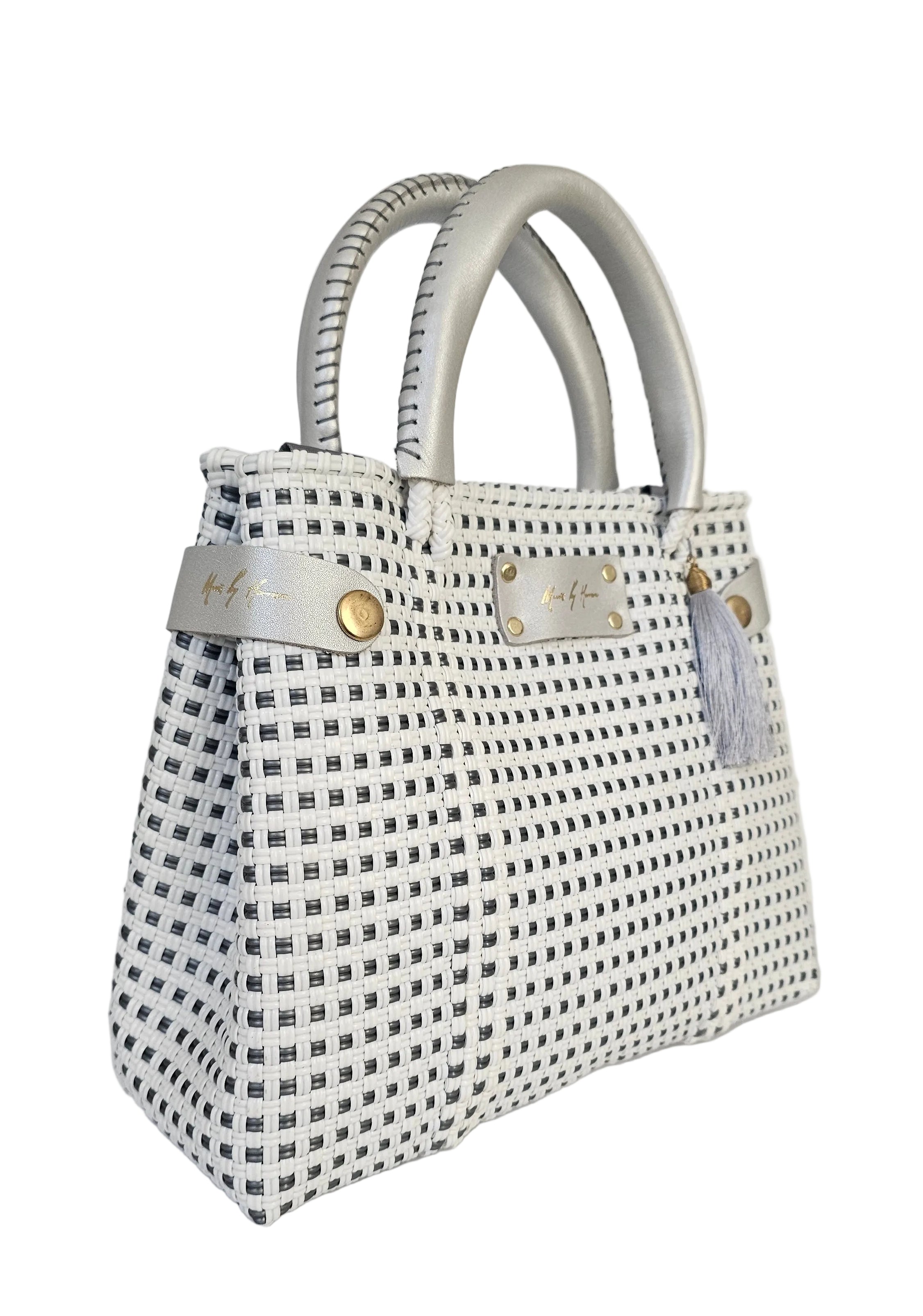 Mini Less Pollution Convertible Crossbody Bag - Coastal Silver