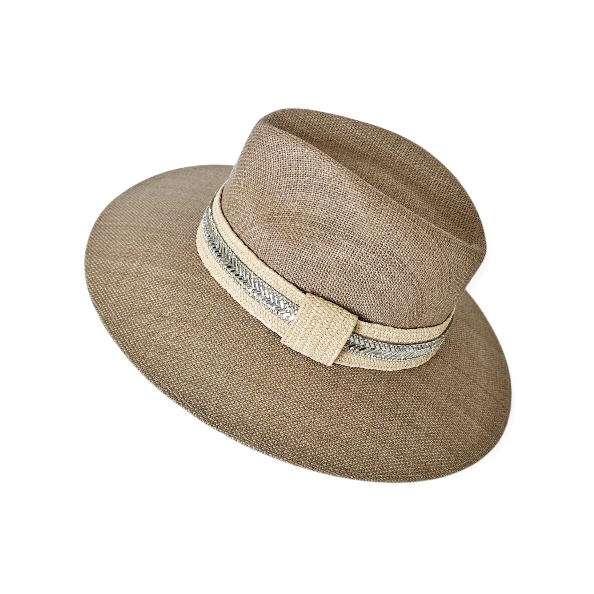 women's hat crystal trendy