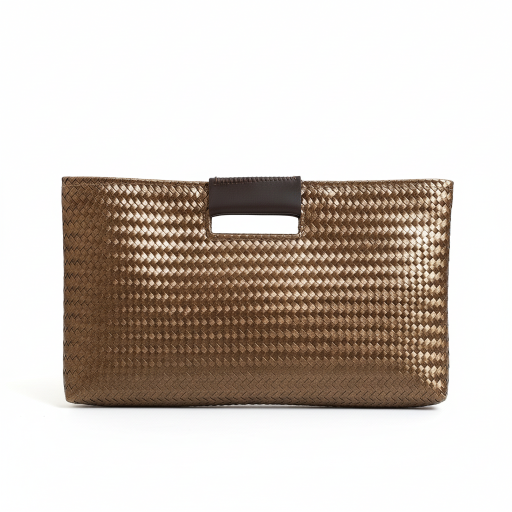 Tulum Clutch Bag - Bronze
