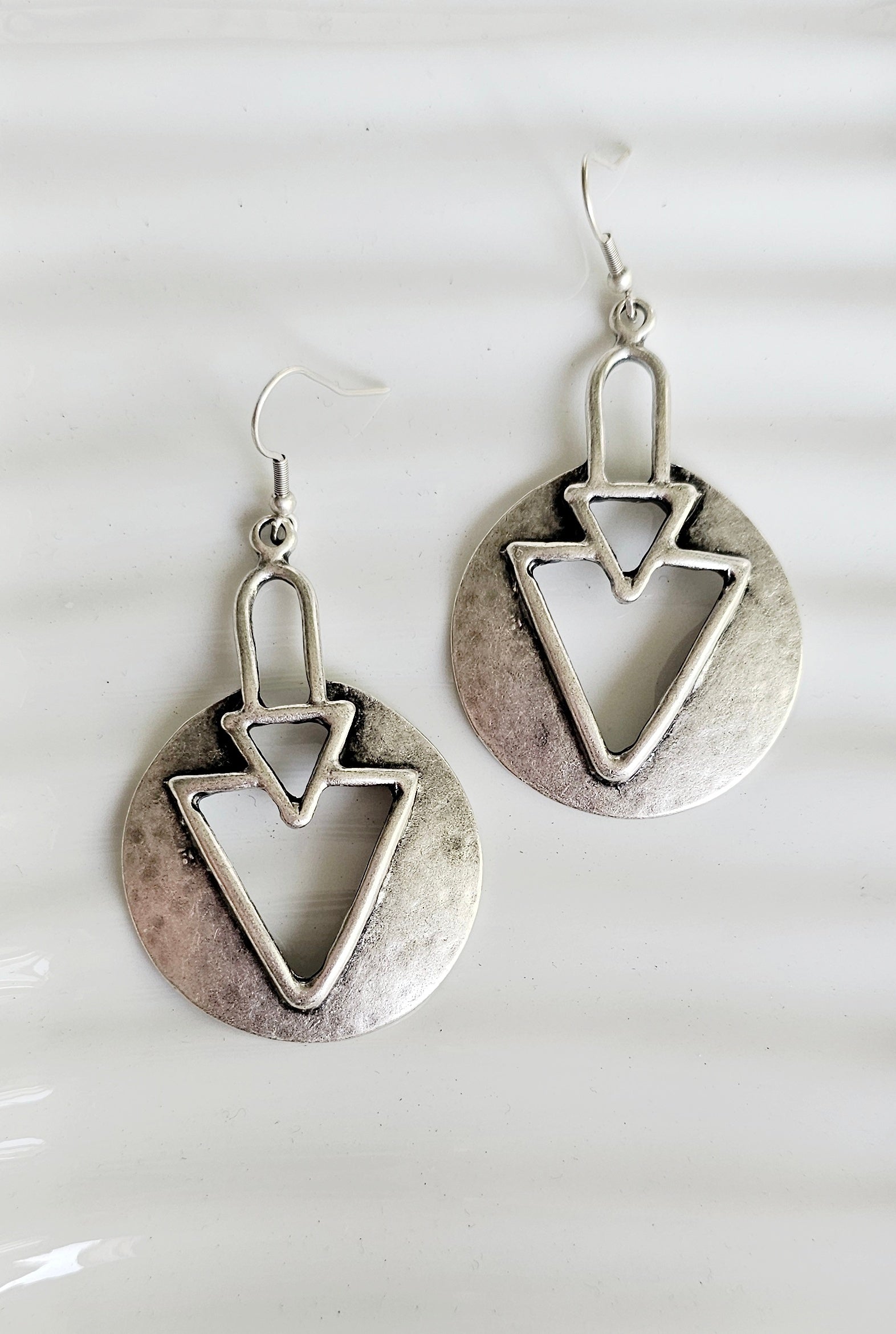 vanguard silver earrings