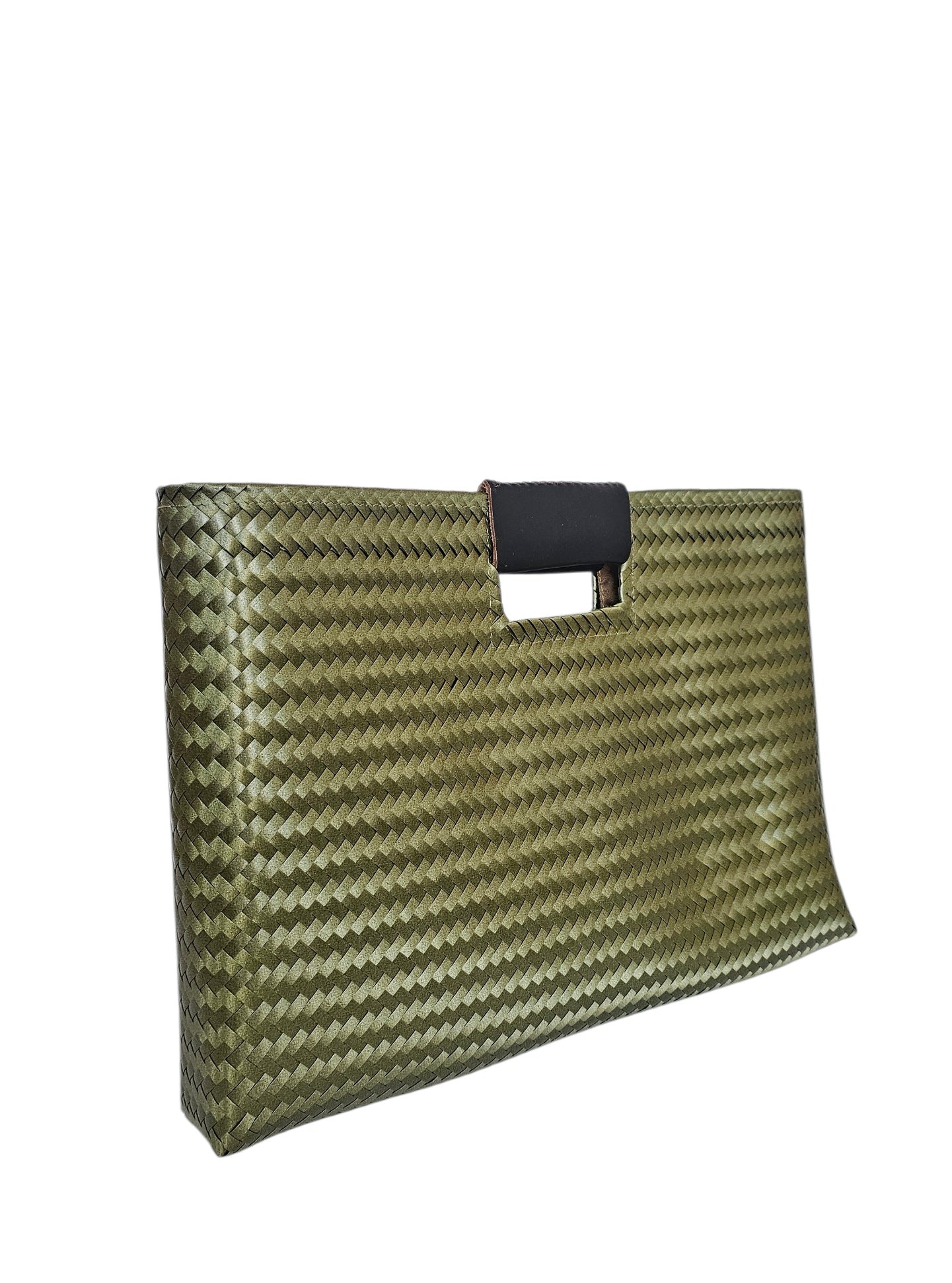 Tulum Clutch Bag - Palm Green