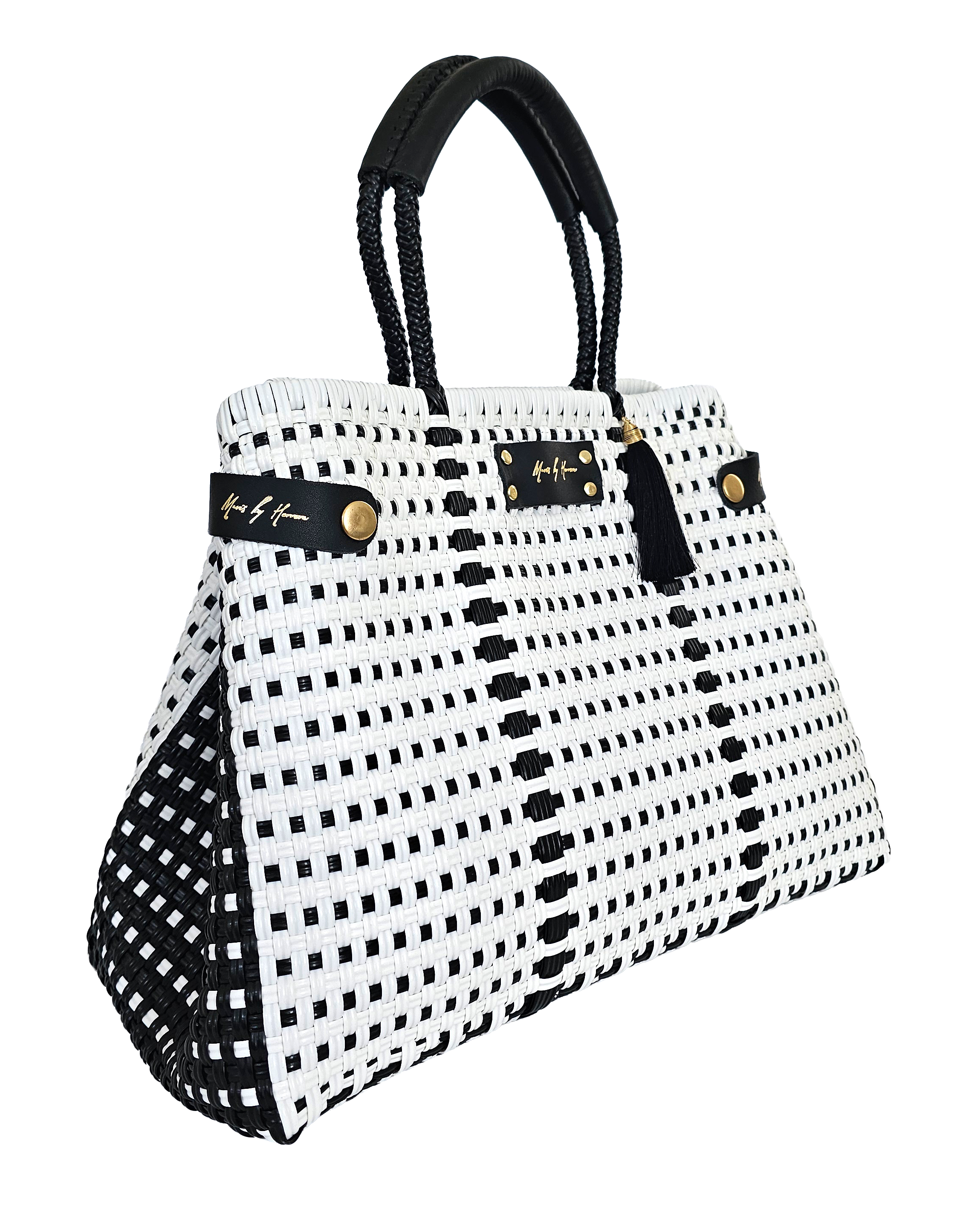 Less Pollution Convertible Handbag- Capri Noir