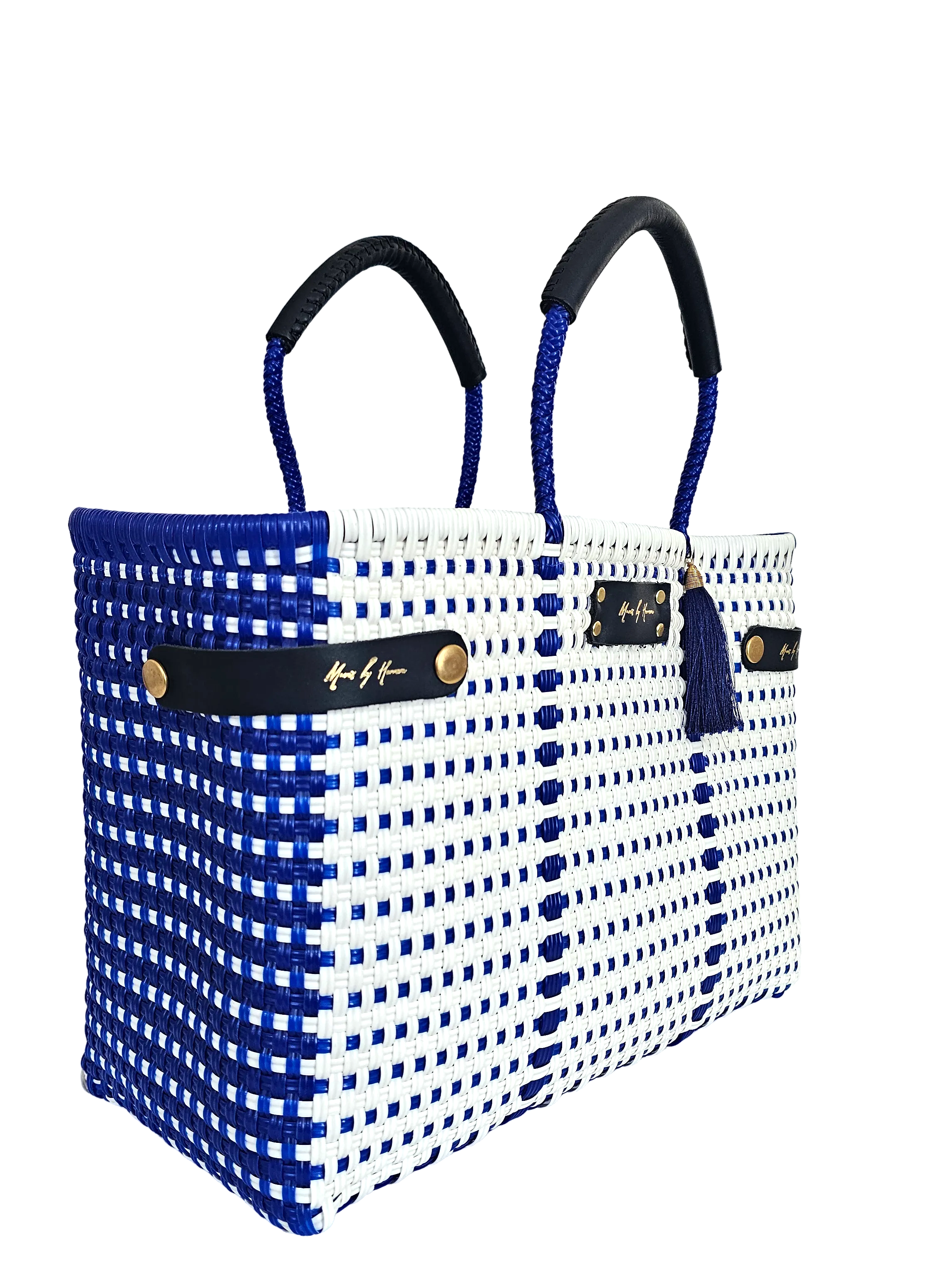 Less Pollution Convertible Handbag to Tote- Capri Blue