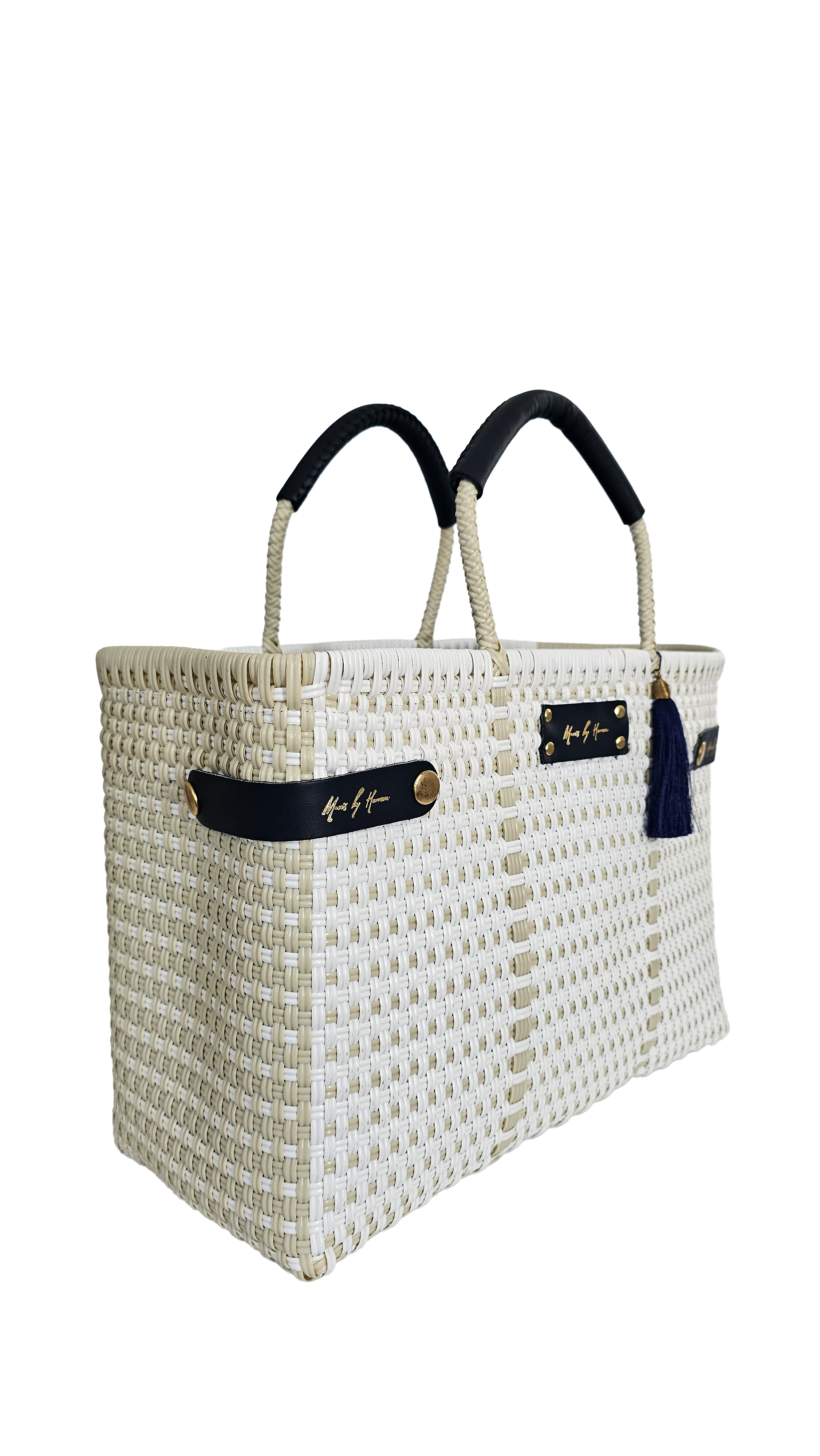 Less Pollution Convertible Handbag- Capri Ivory
