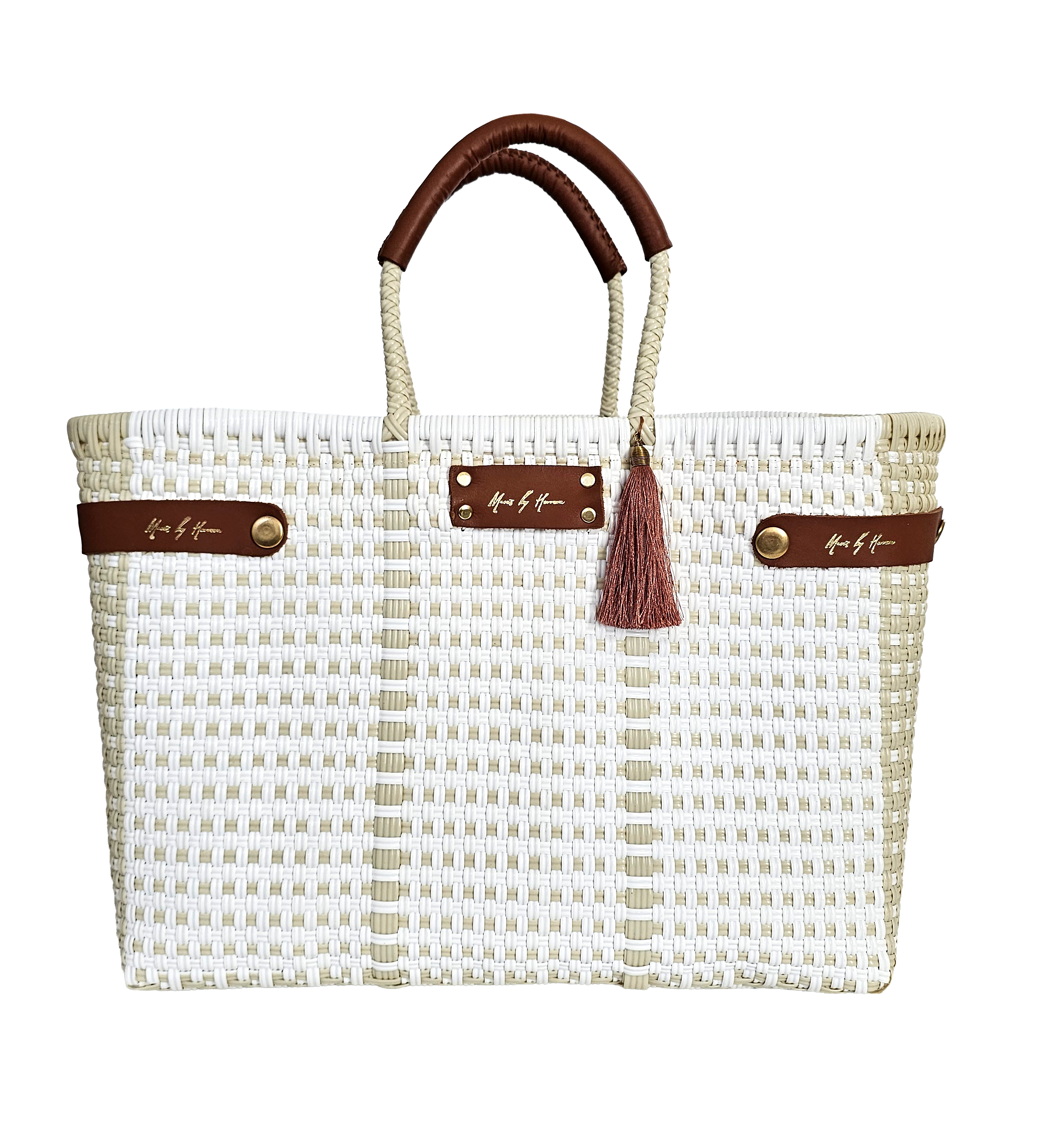 Less Pollution Convertible Handbag- Capri Ivory