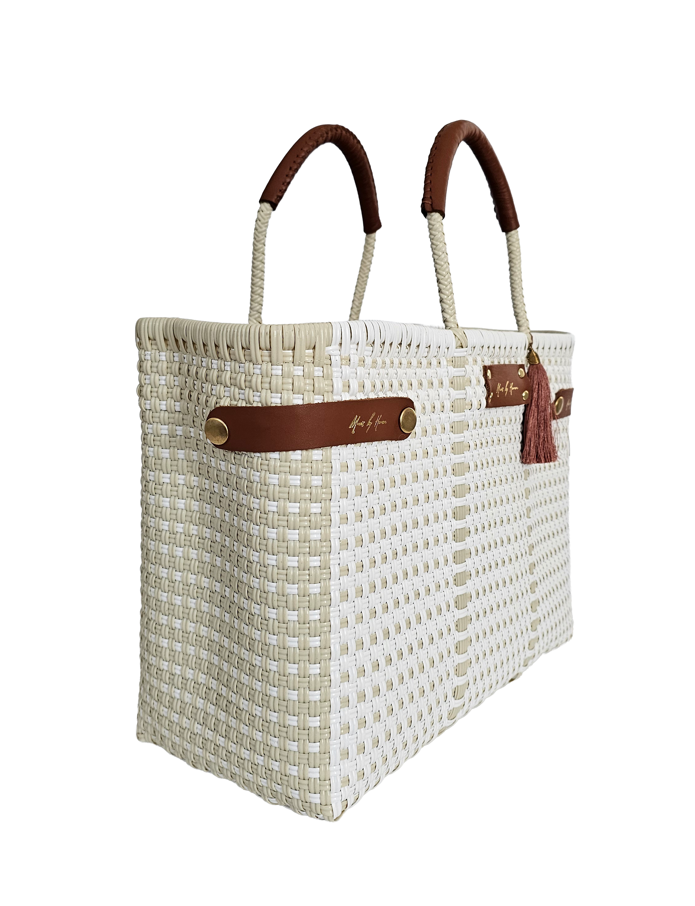 Less Pollution Convertible Handbag- Capri Ivory